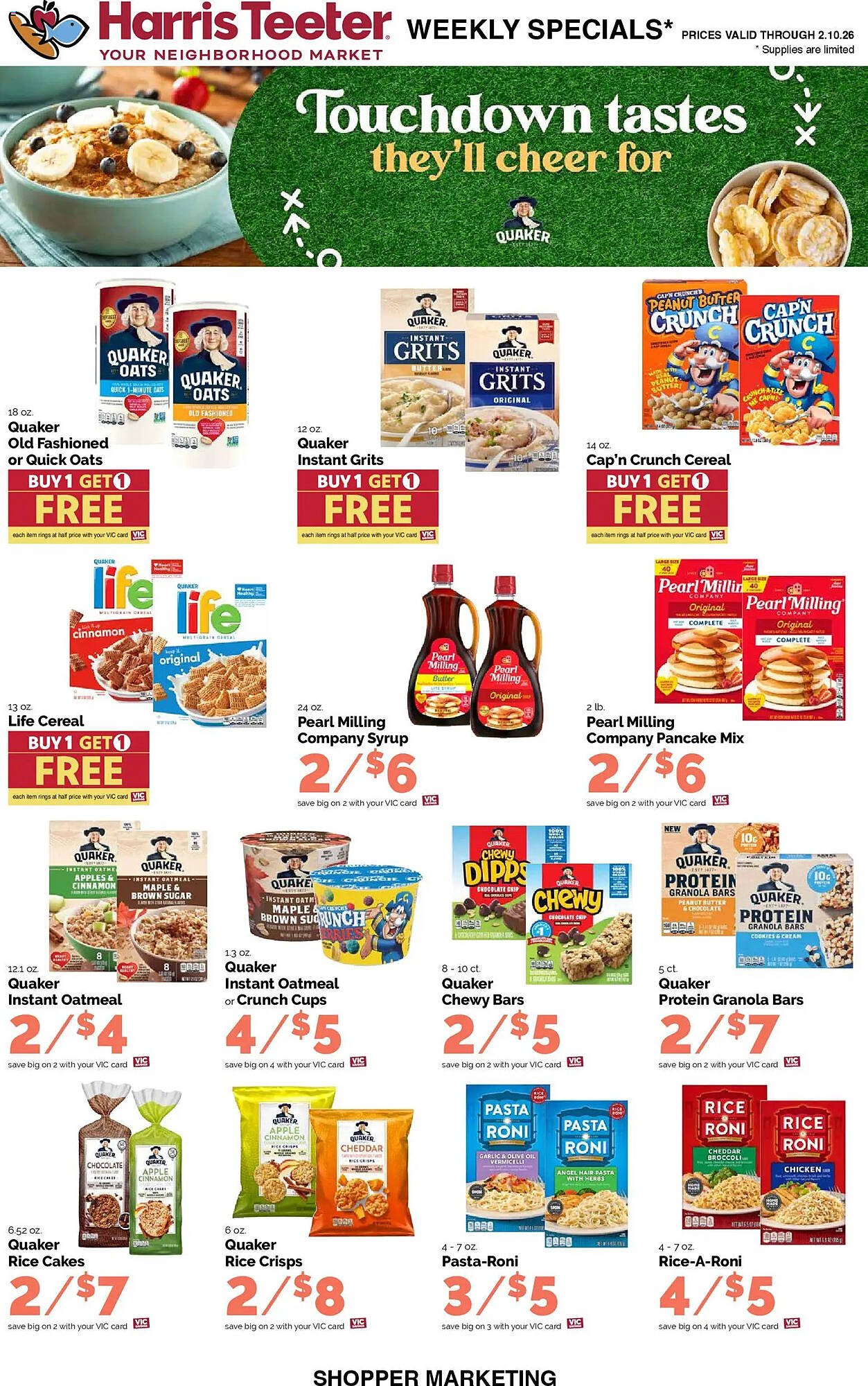 Harris Teeter weekly ad
