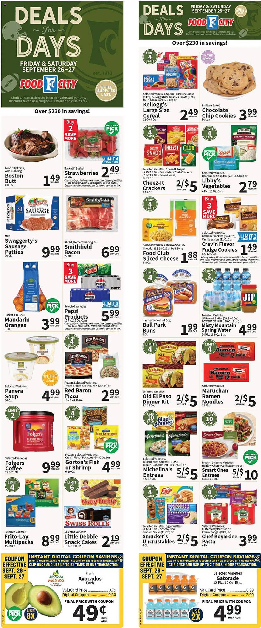 Food City weekly ad (2025-09-24 - 2025-10-01) | 1