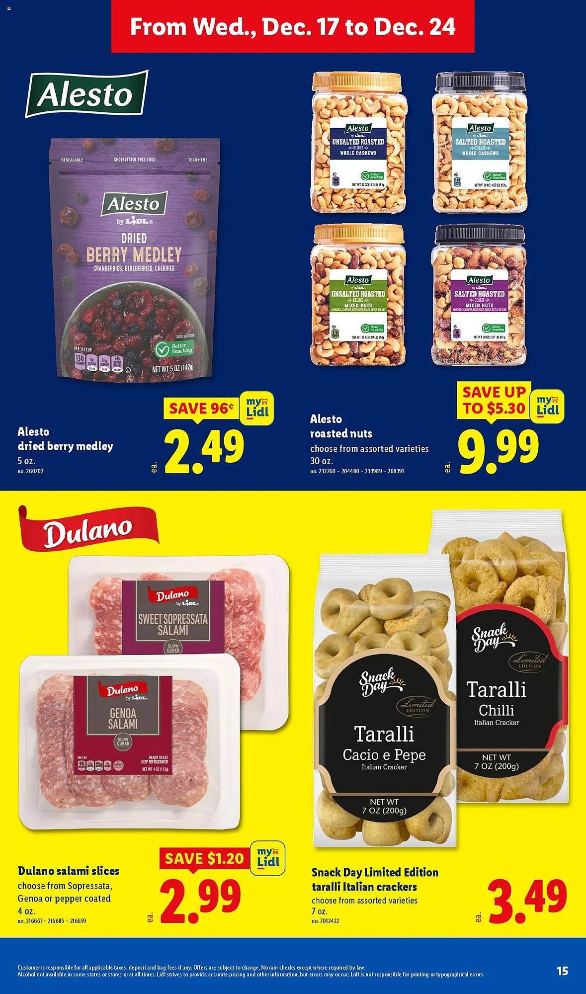 Lidl weekly ad (2025-12-17 - 2025-12-24)