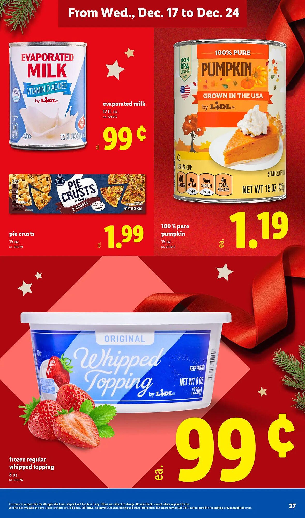 Lidl weekly ad