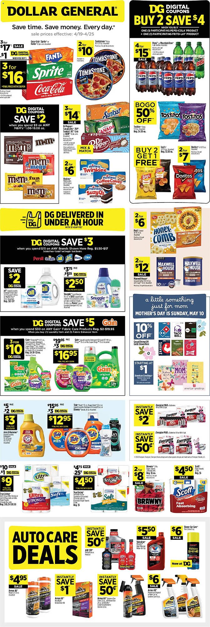 Dollar General weekly ad