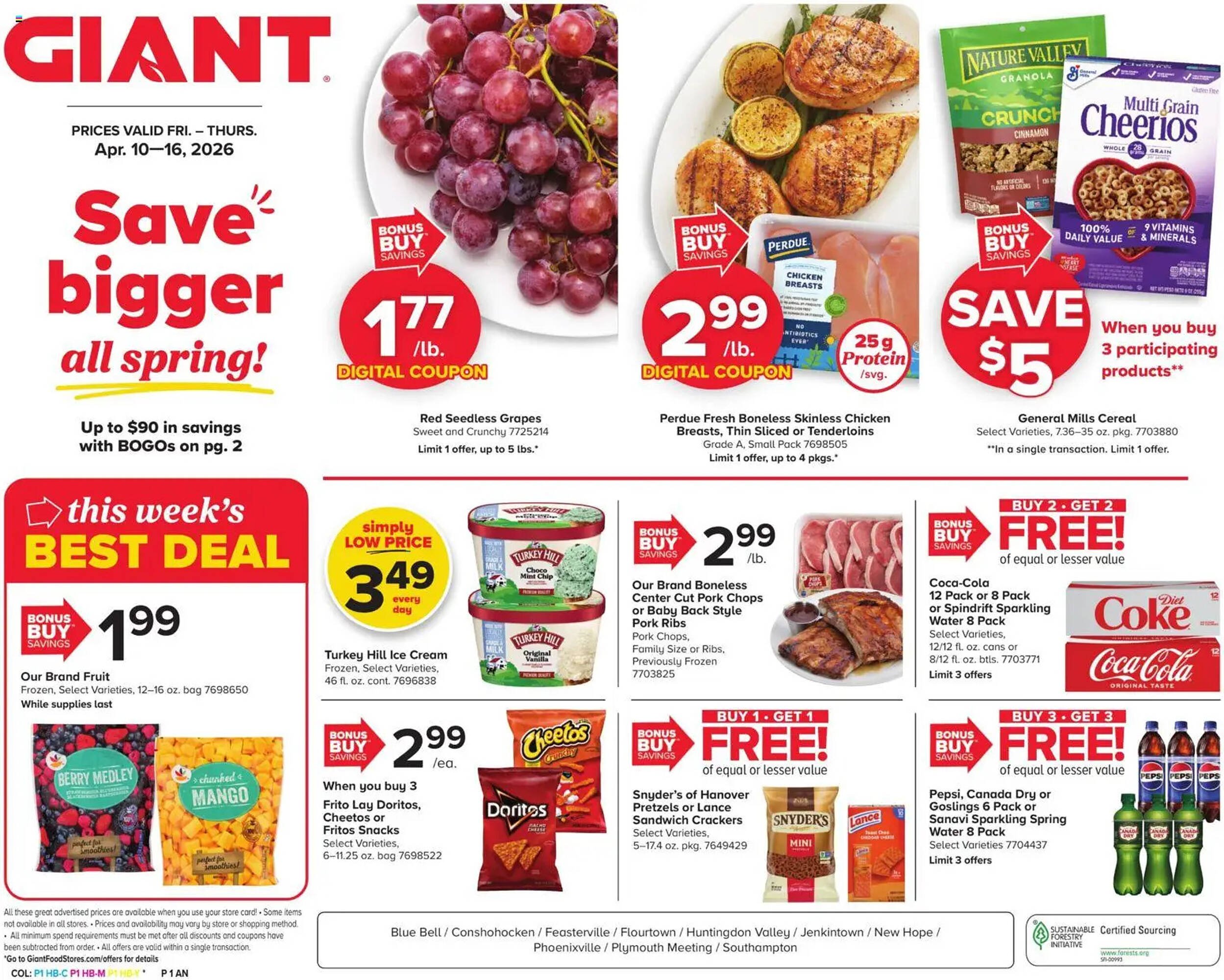 GIANT weekly ad