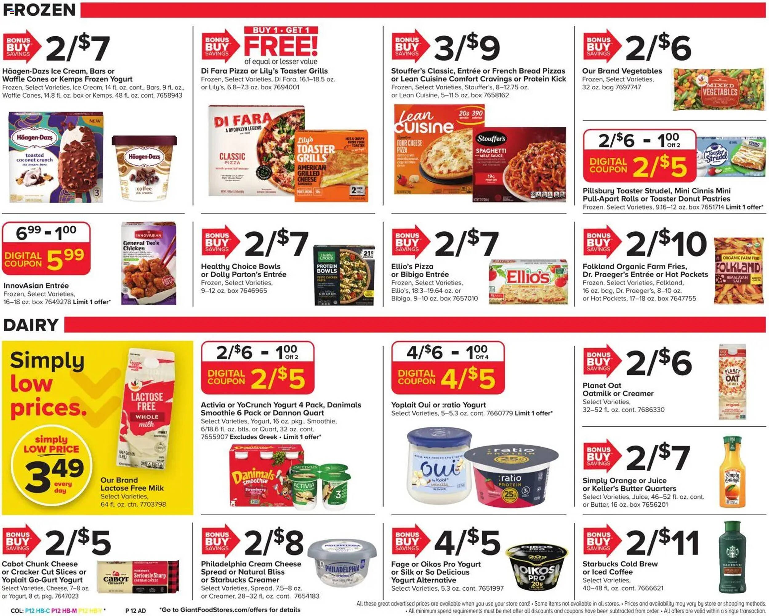 GIANT weekly ad