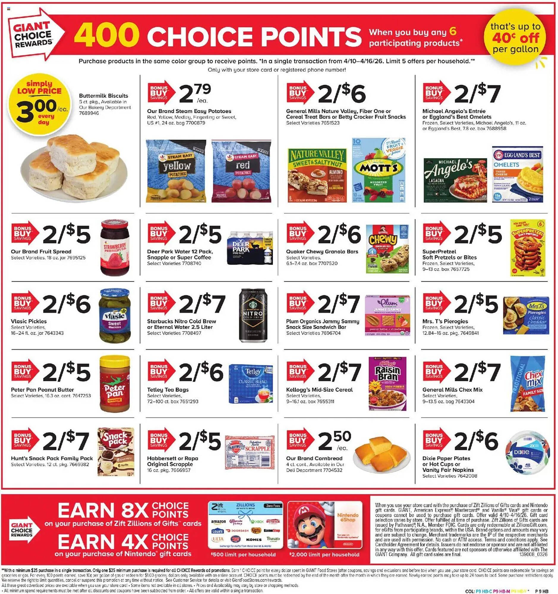 GIANT weekly ad