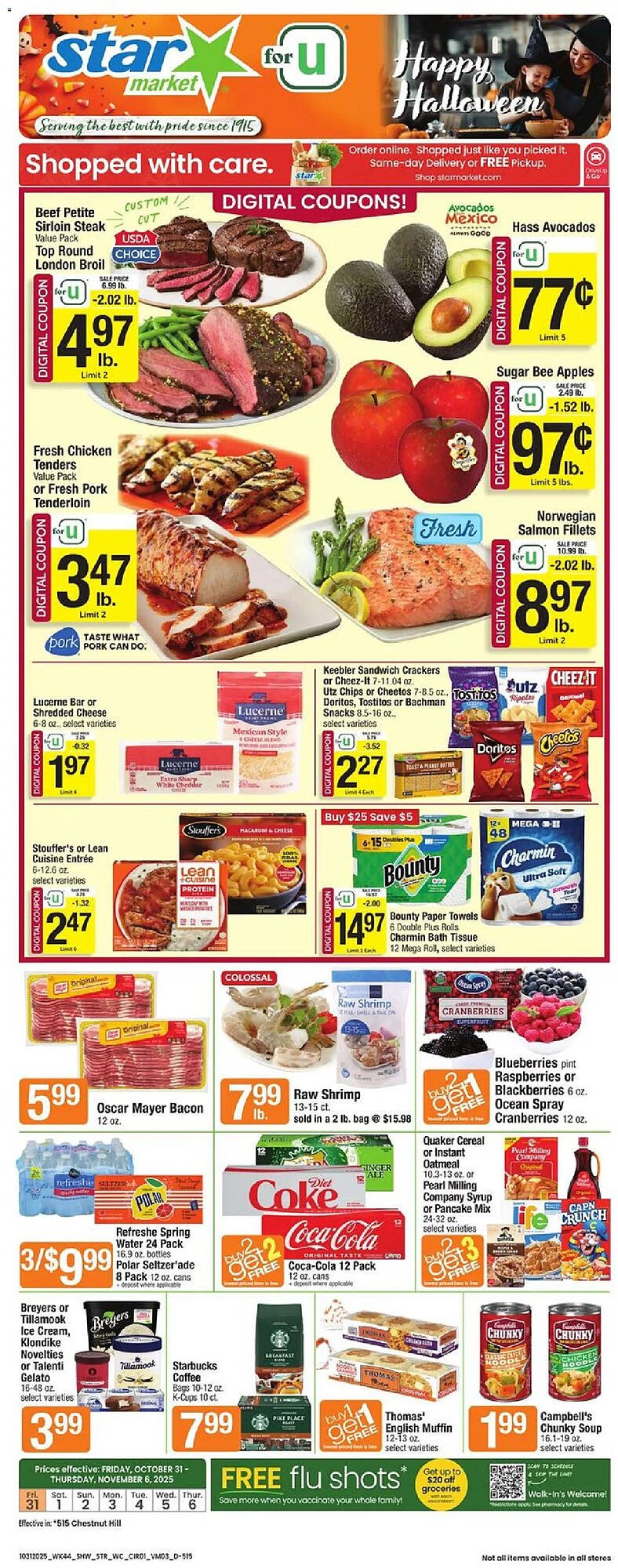 Star Market weekly ad (2025-10-31 - 2025-11-06) | 1