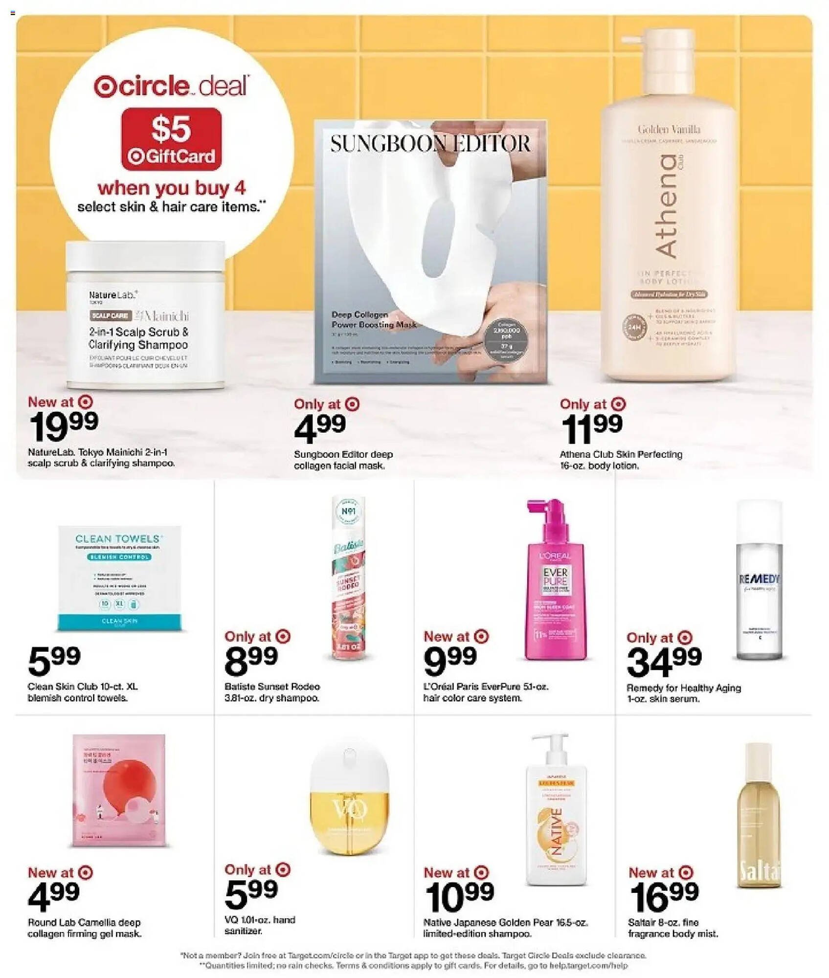 Target weekly ad