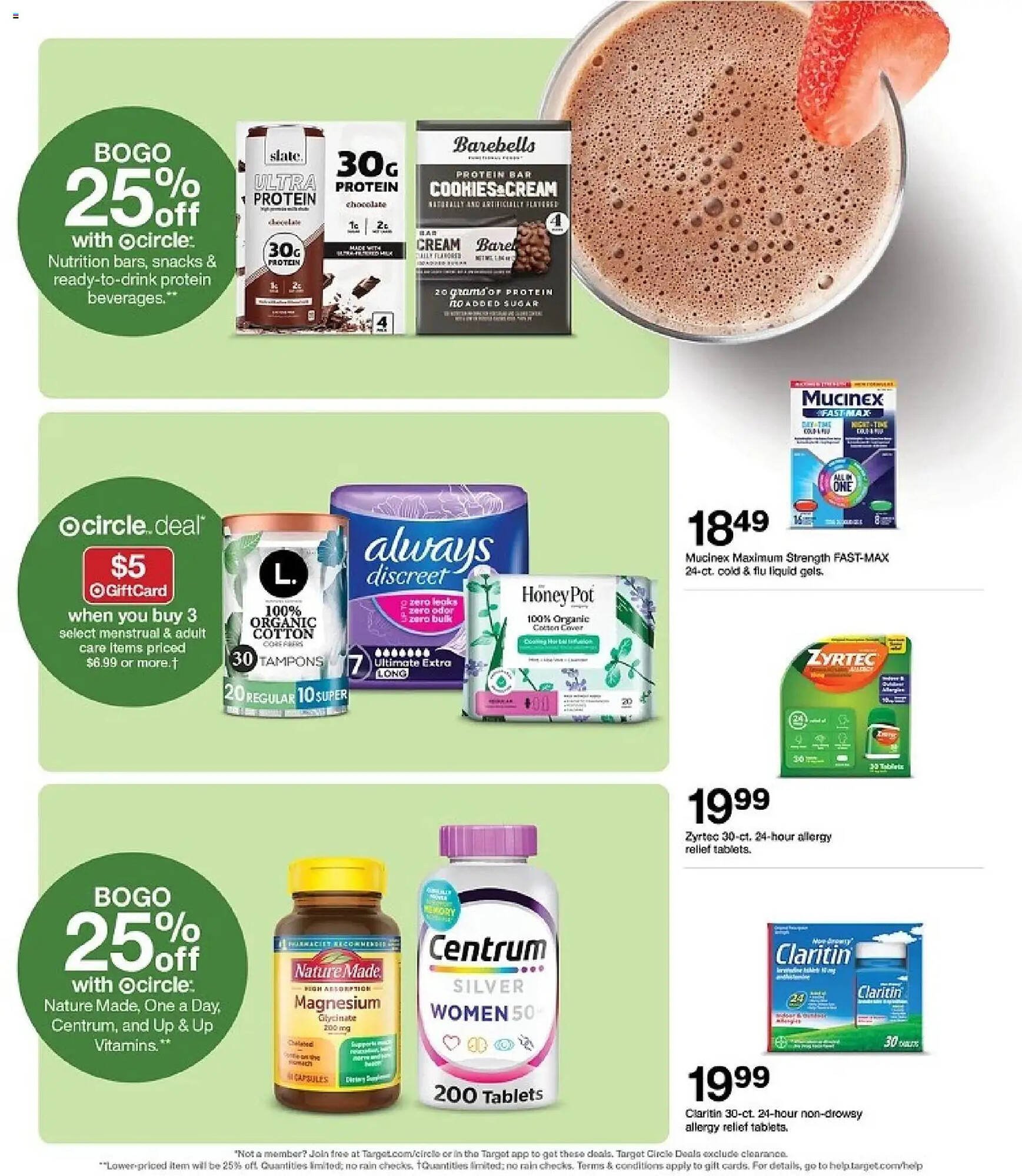 Target weekly ad