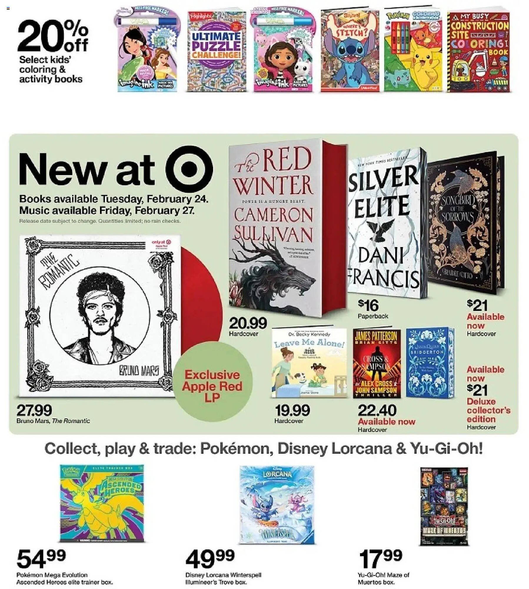Target weekly ad