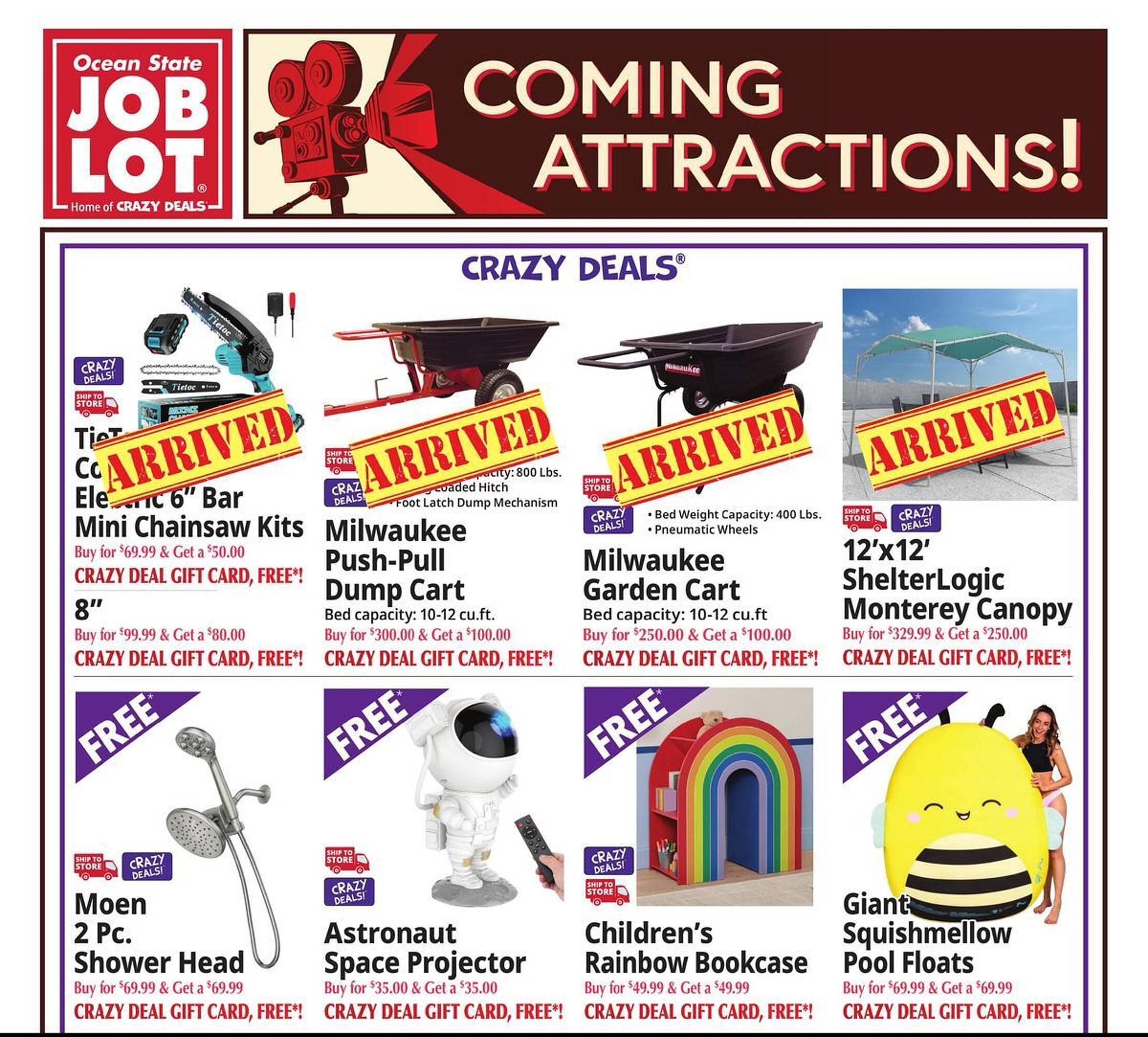 Ocean State Job Lot flyer