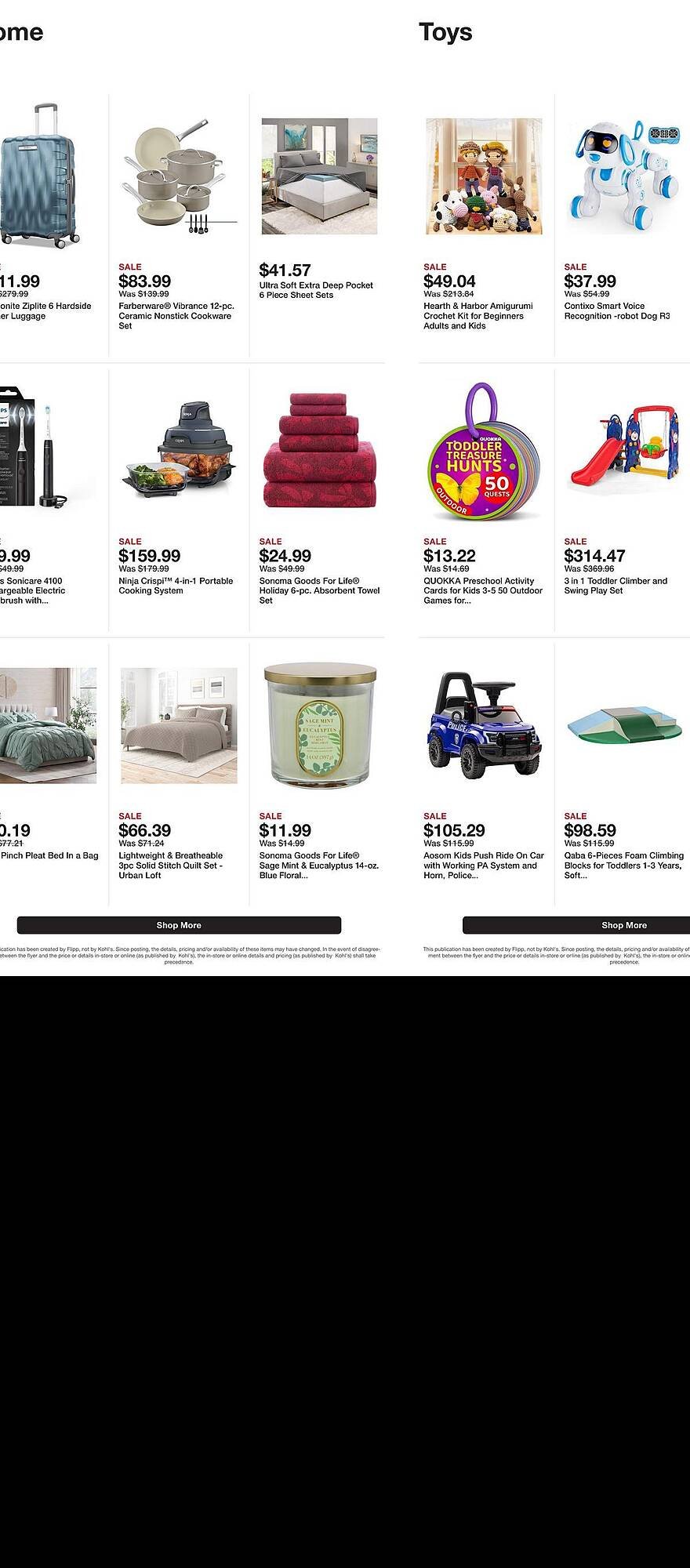 Kohl's weekly ad