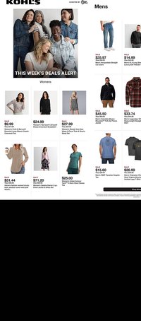 Kohl's weekly ad