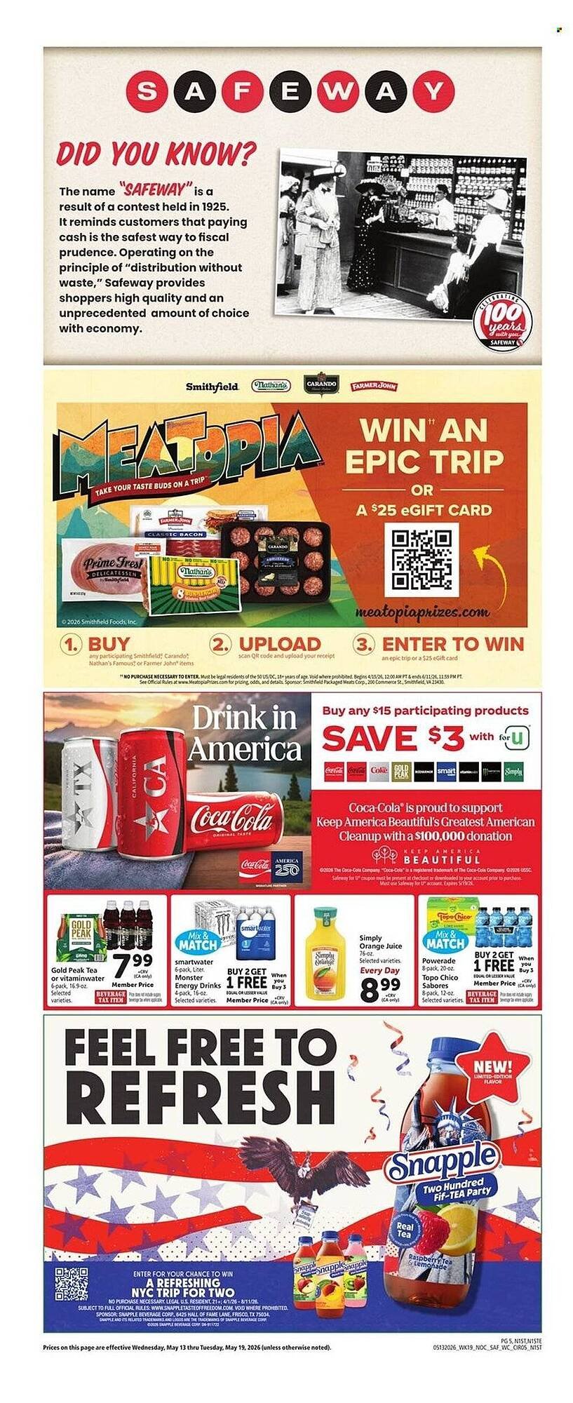 Safeway weekly ad