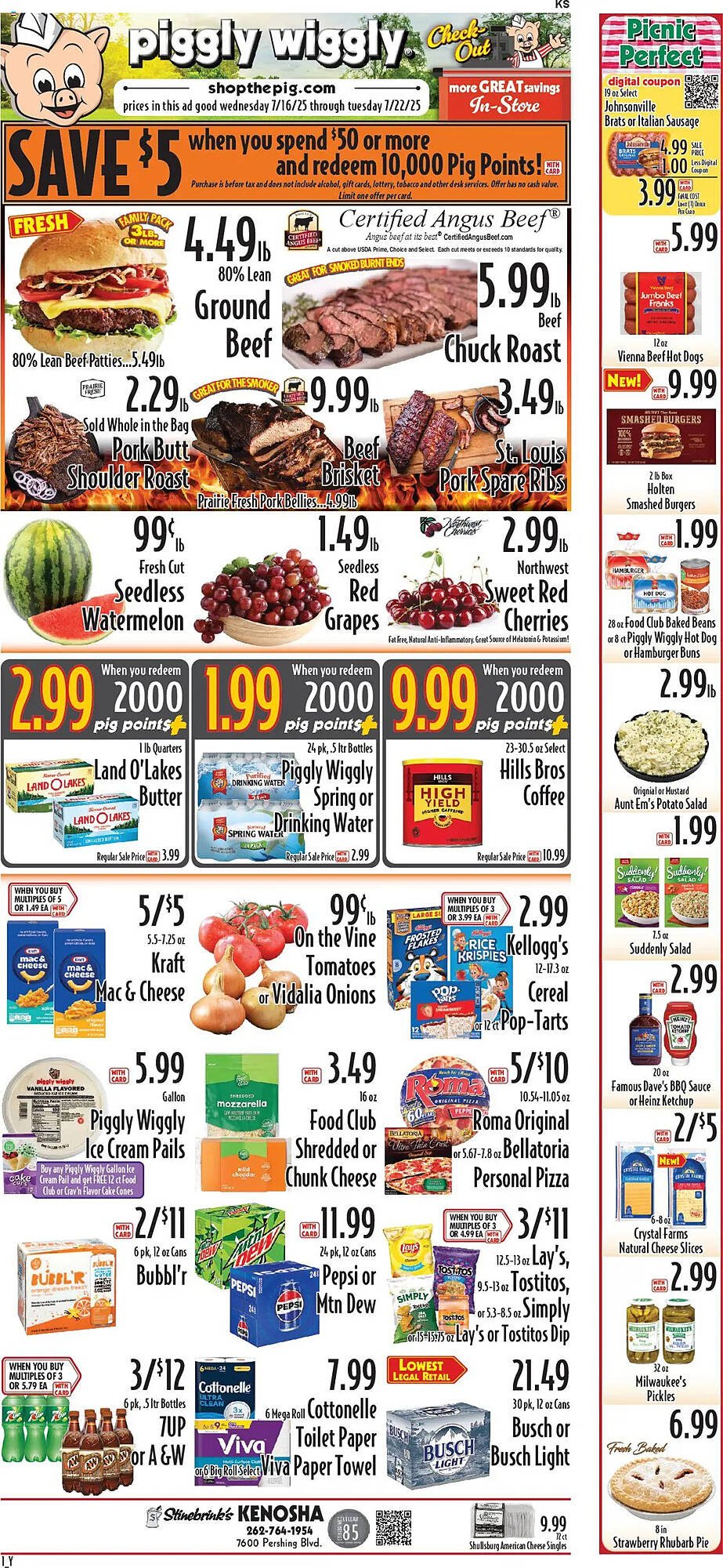 Piggly Wiggly Weekly Ad (2025-07-16 - 2025-07-22) | 1