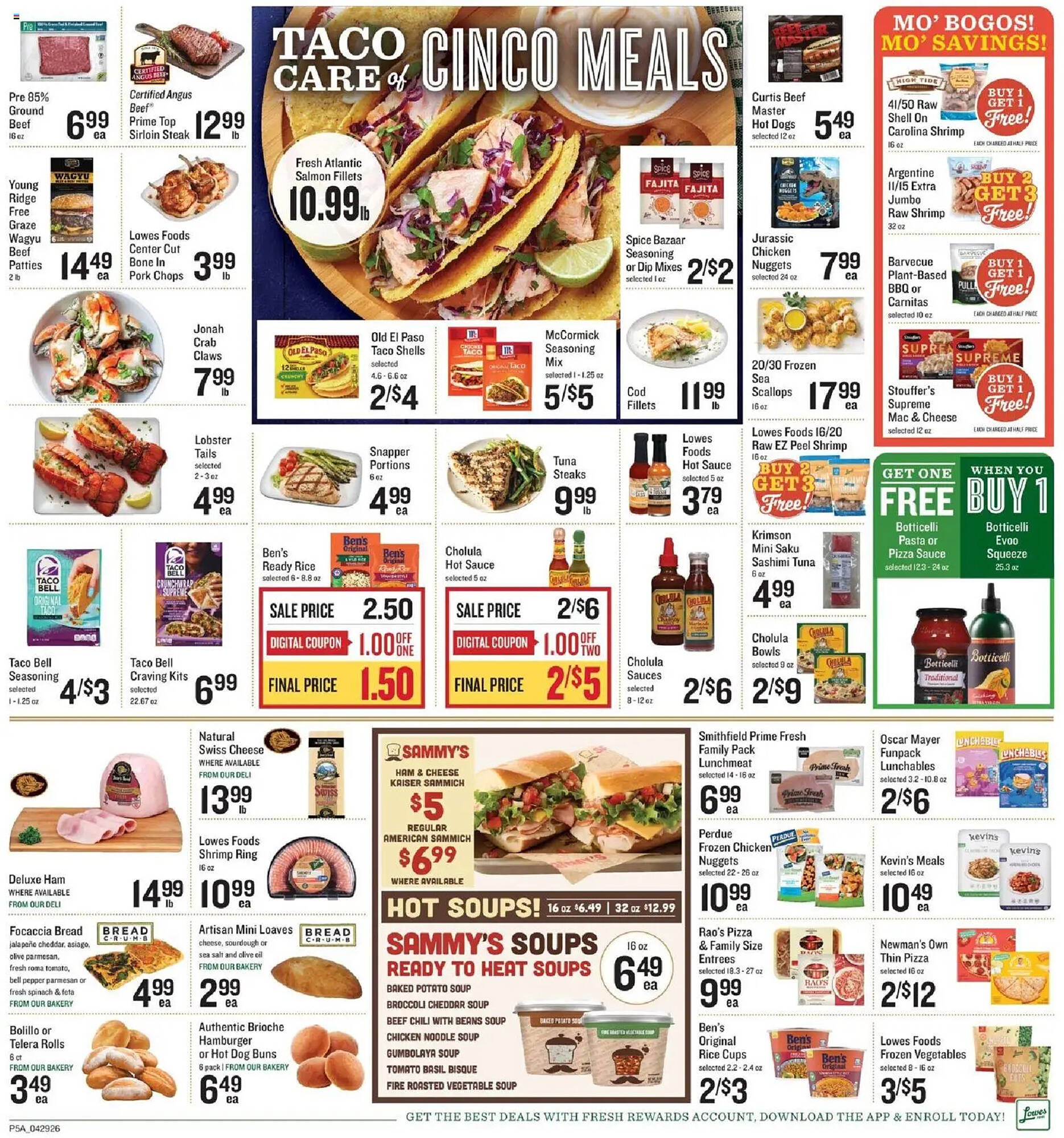 Lowes Foods weekly ad