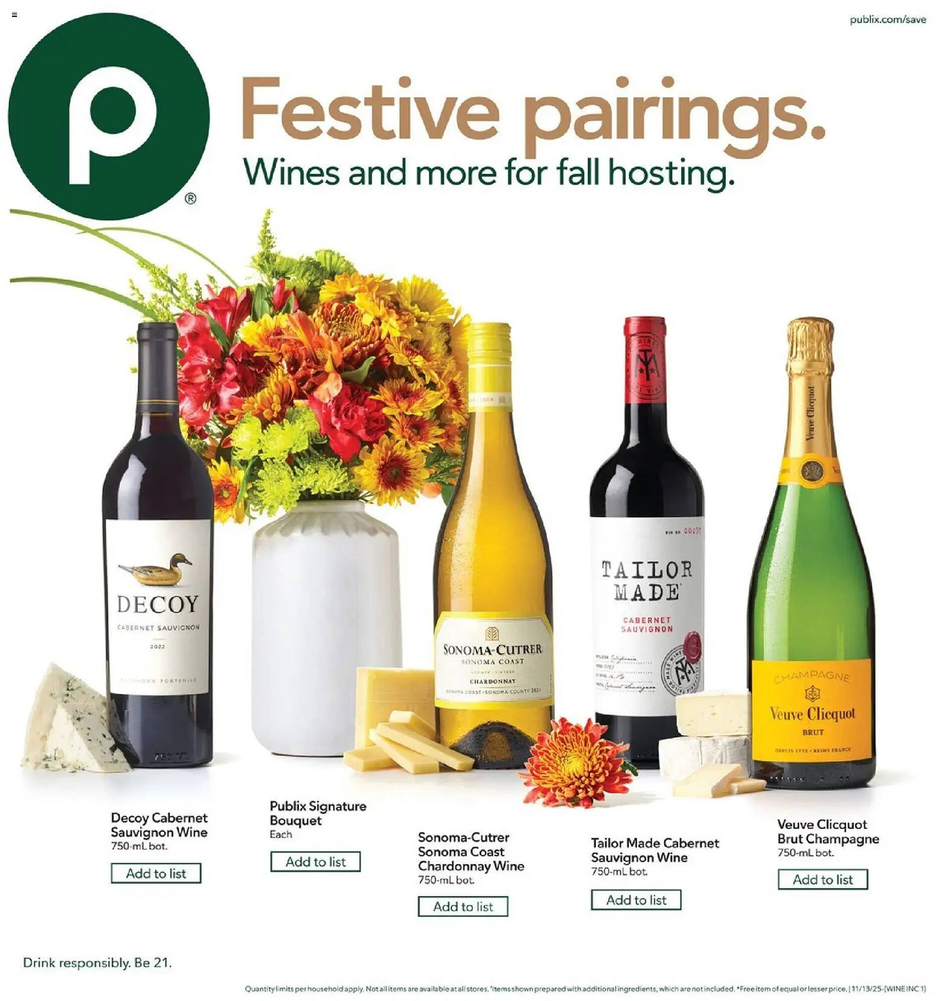 Publix weekly ad (2025-11-12 - 2025-11-18) | 1