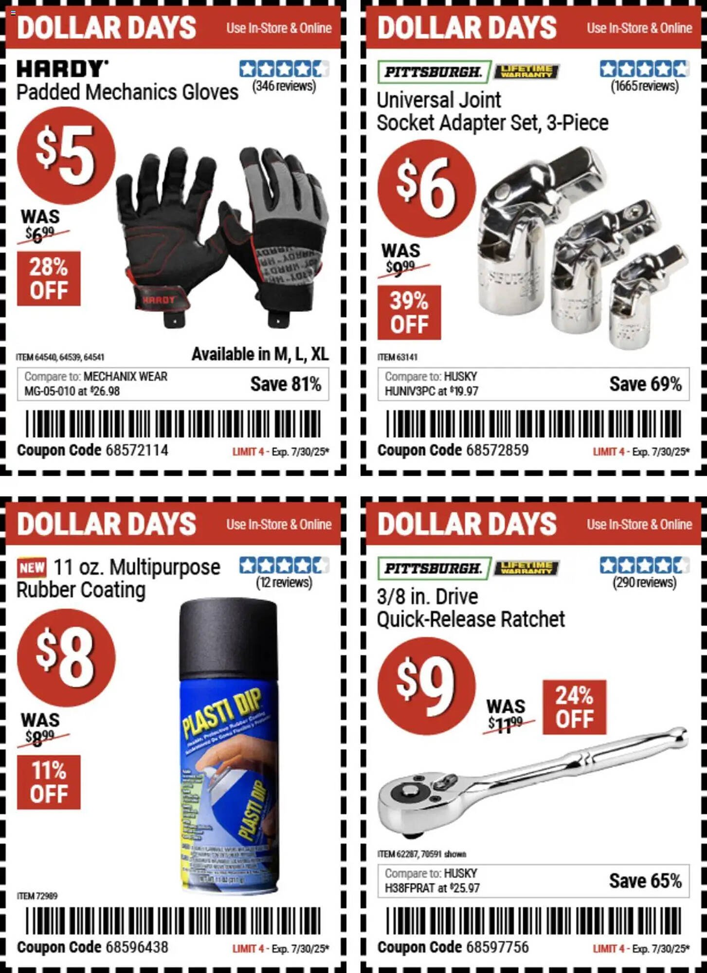 Harbor Freight Tools Weekly Ad (2025-07-17 - 2025-07-31) | 1