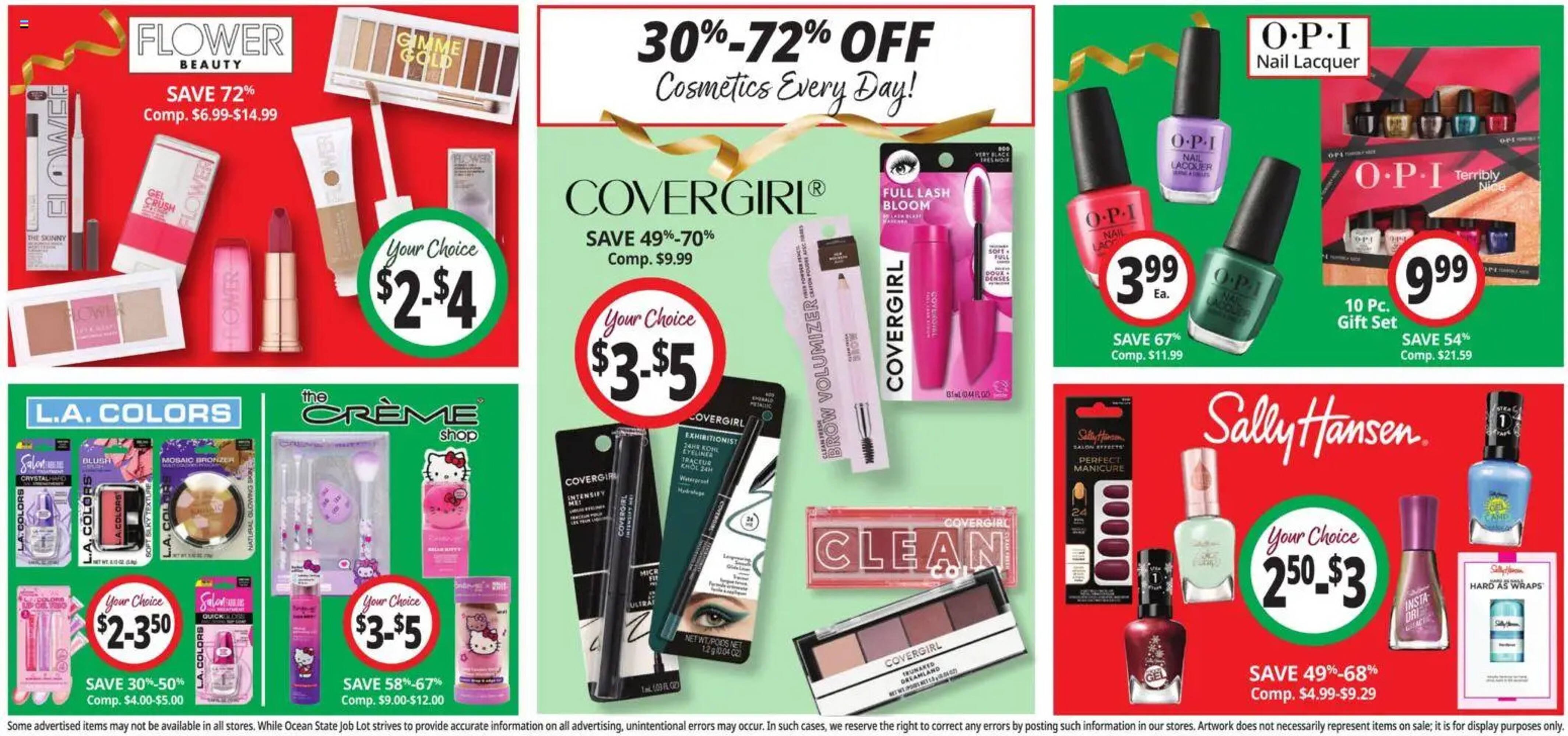 Ocean State Job Lot flyer