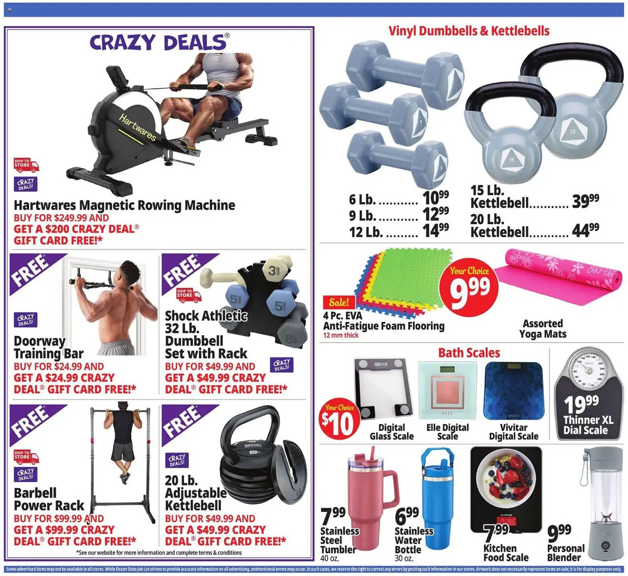 Ocean State Job Lot flyer