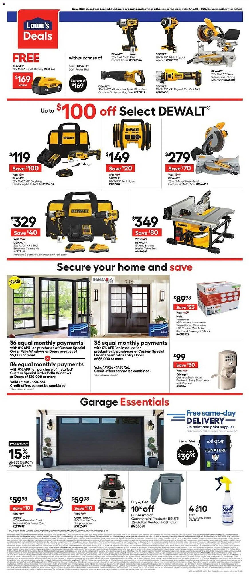 Lowe's weekly ad
