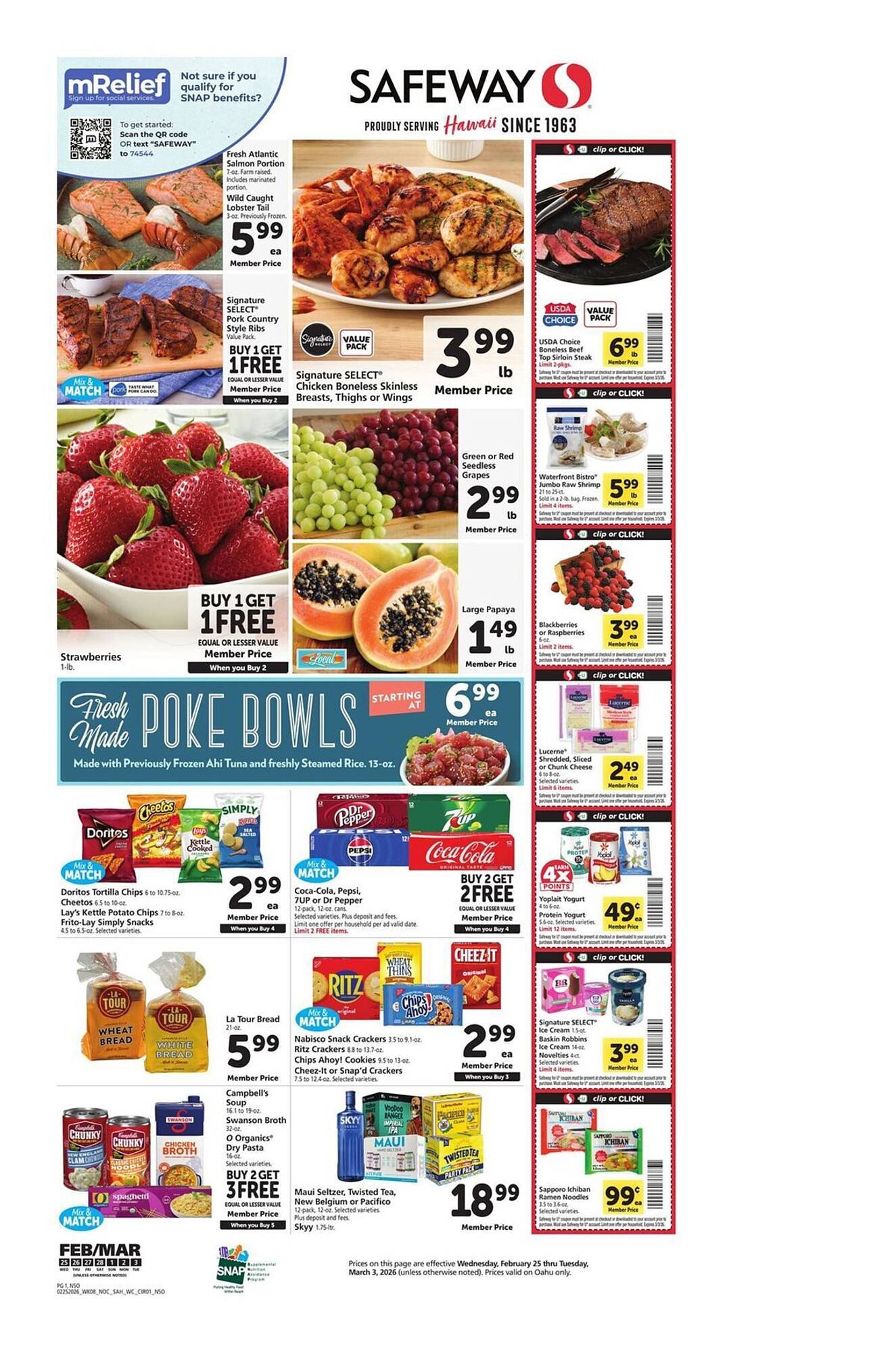 Safeway weekly ad