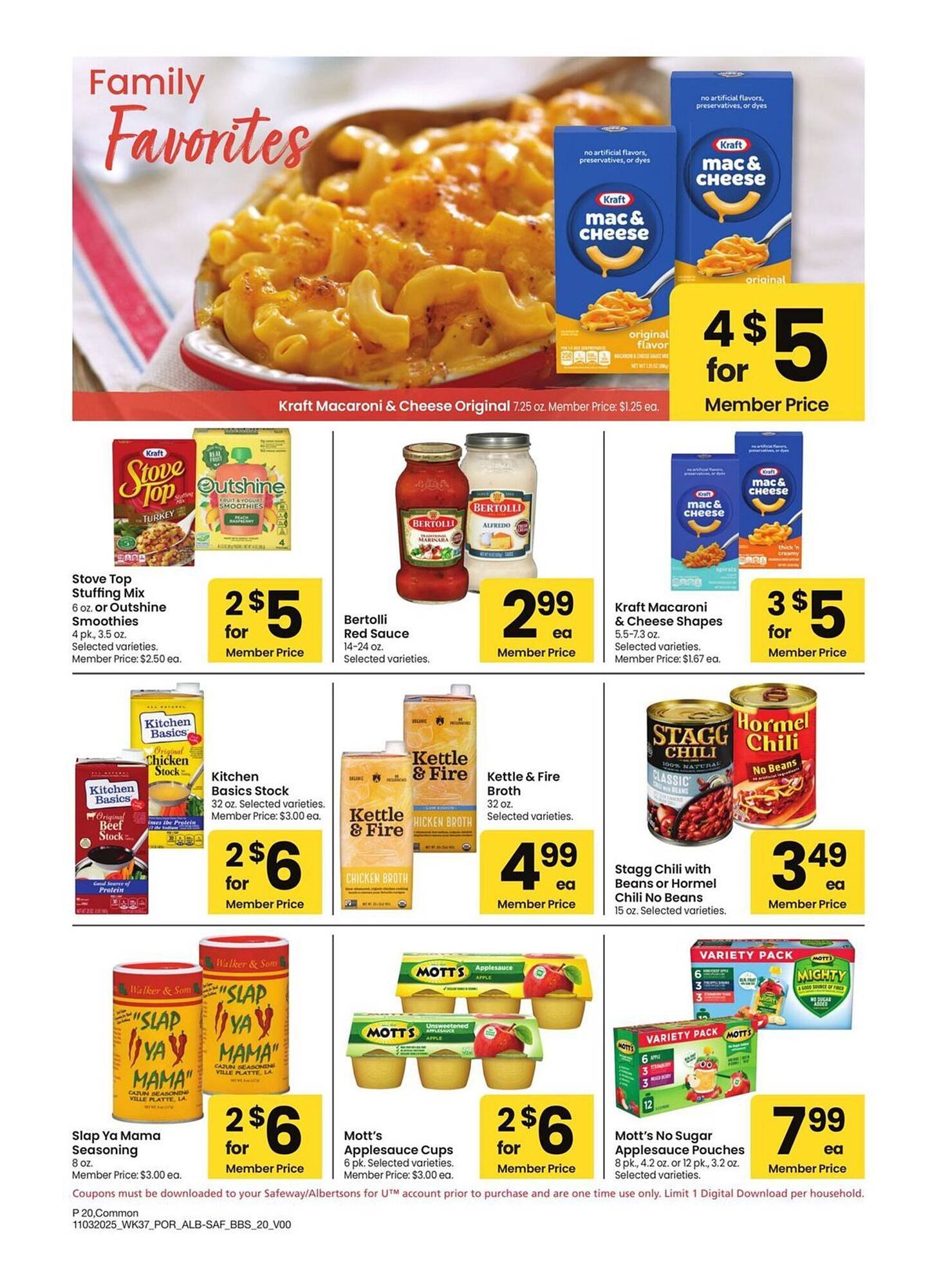 Albertsons weekly ad (2025-11-03 - 2025-11-30) | 20
