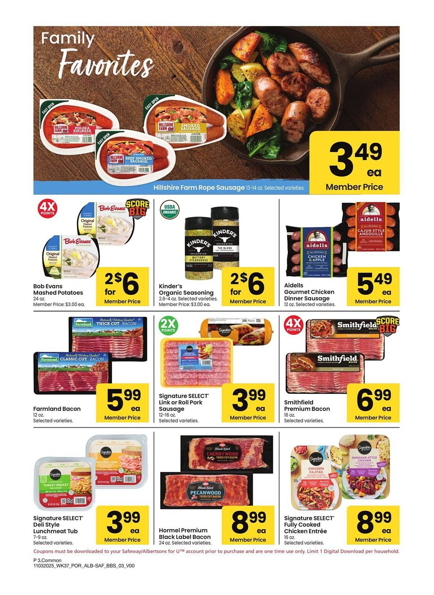 Albertsons weekly ad (2025-11-03 - 2025-11-30) | 3