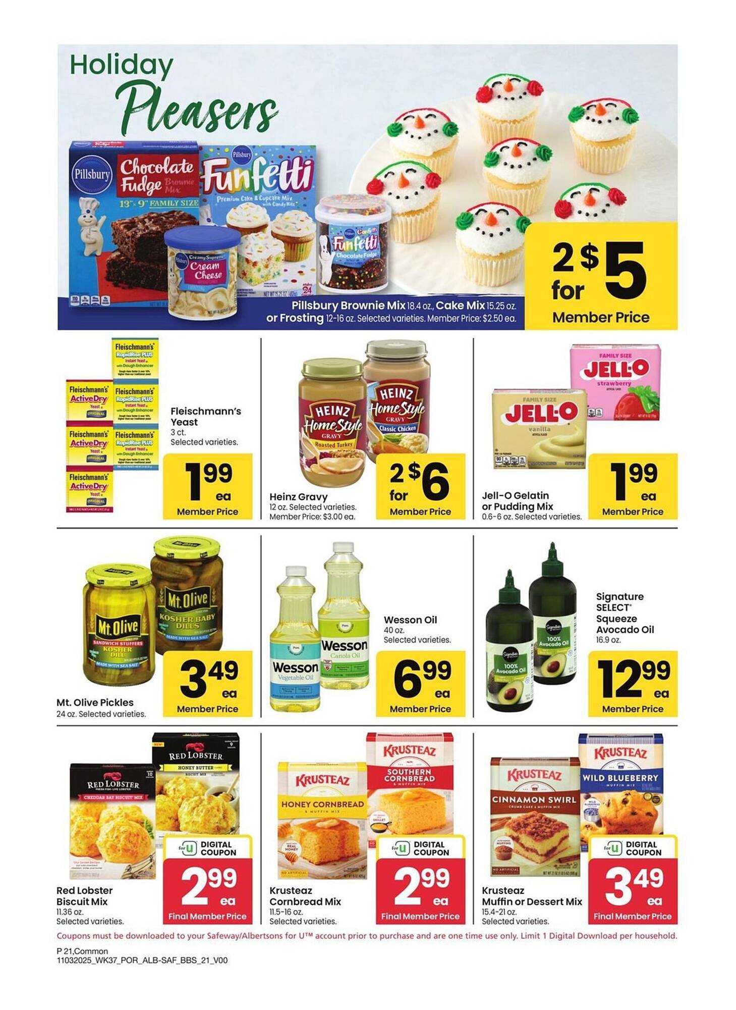 Albertsons weekly ad (2025-11-03 - 2025-11-30) | 21