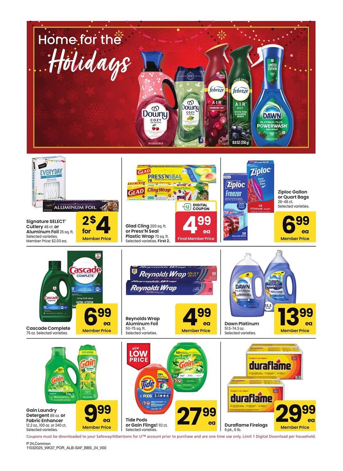 Albertsons weekly ad (2025-11-03 - 2025-11-30) | 24