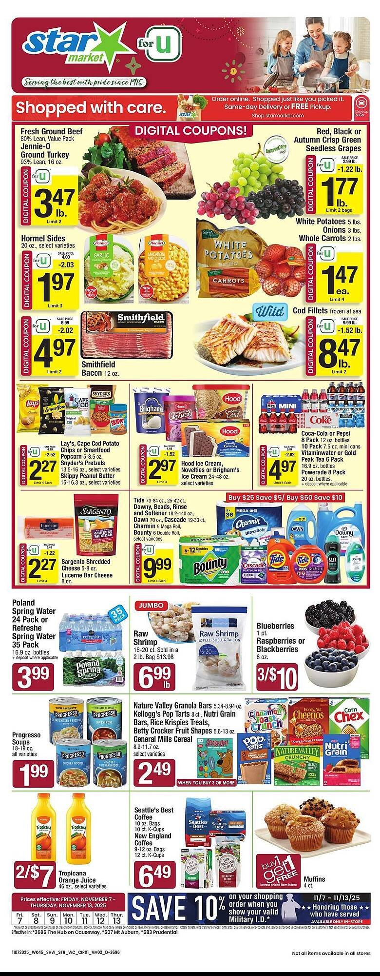 Star Market weekly ad (2025-11-07 - 2025-11-13) | 1