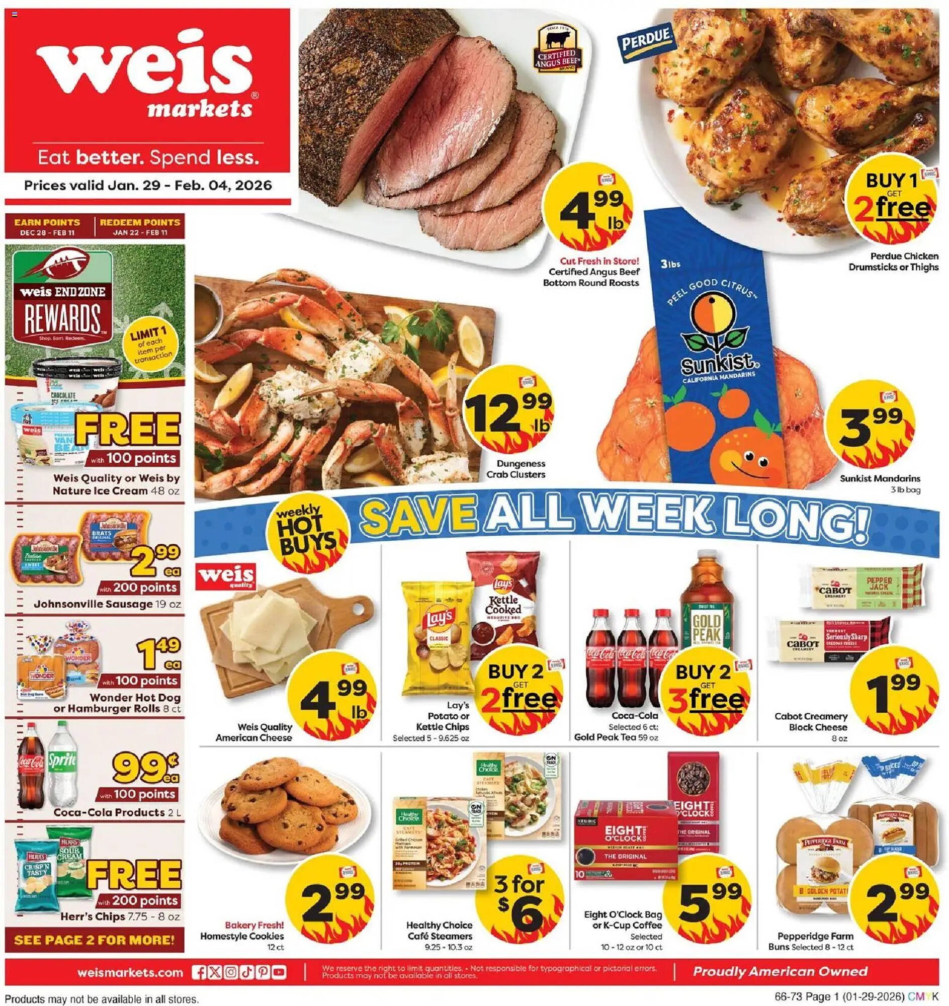 Weis Markets weekly ad