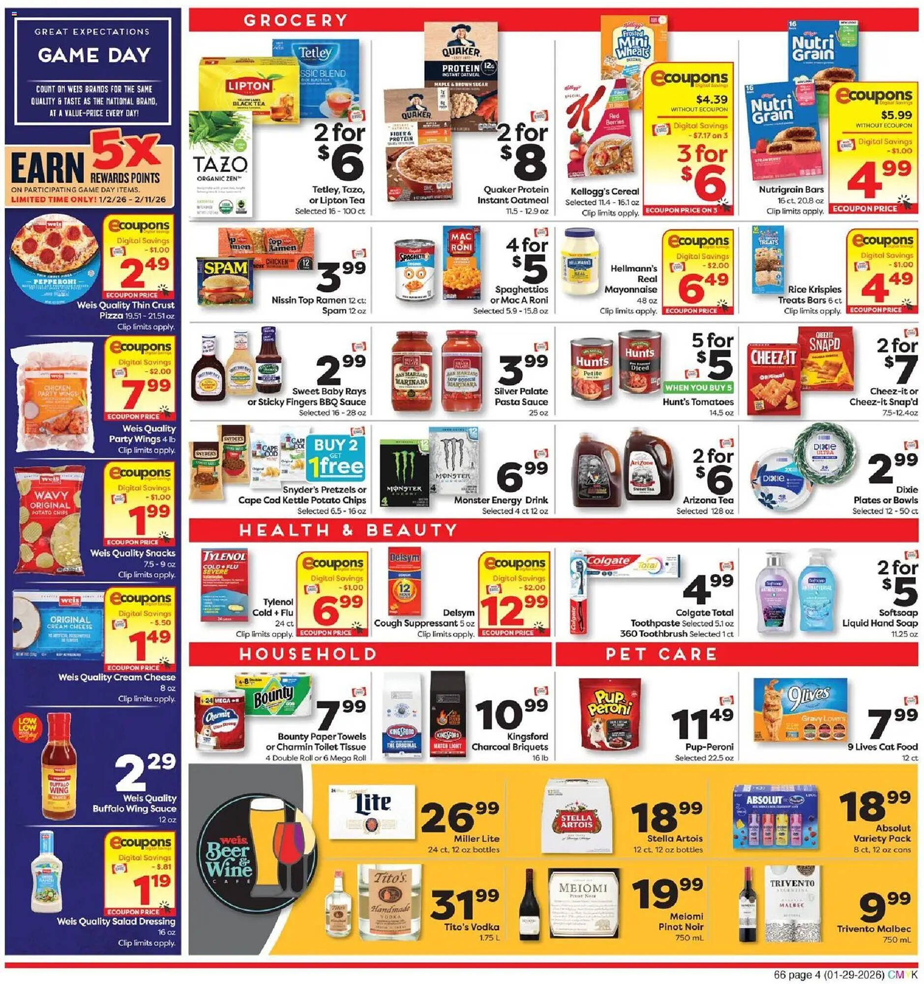 Weis Markets weekly ad