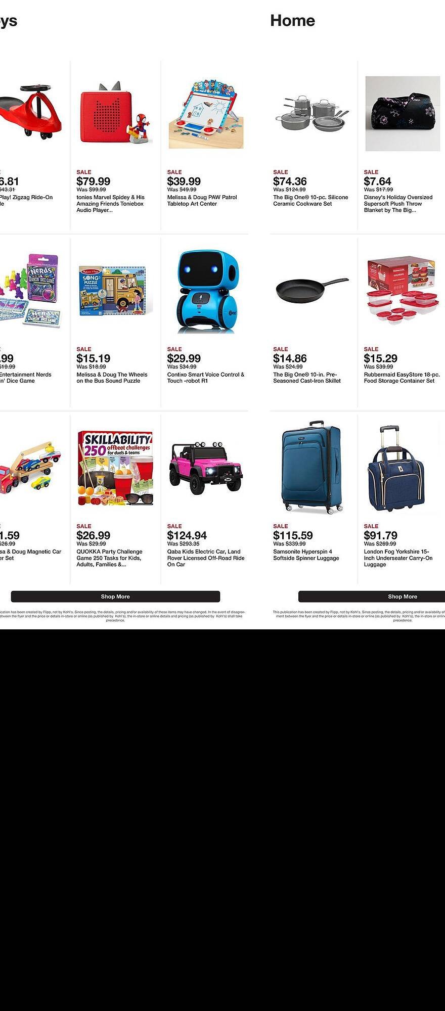 Kohl's weekly ad
