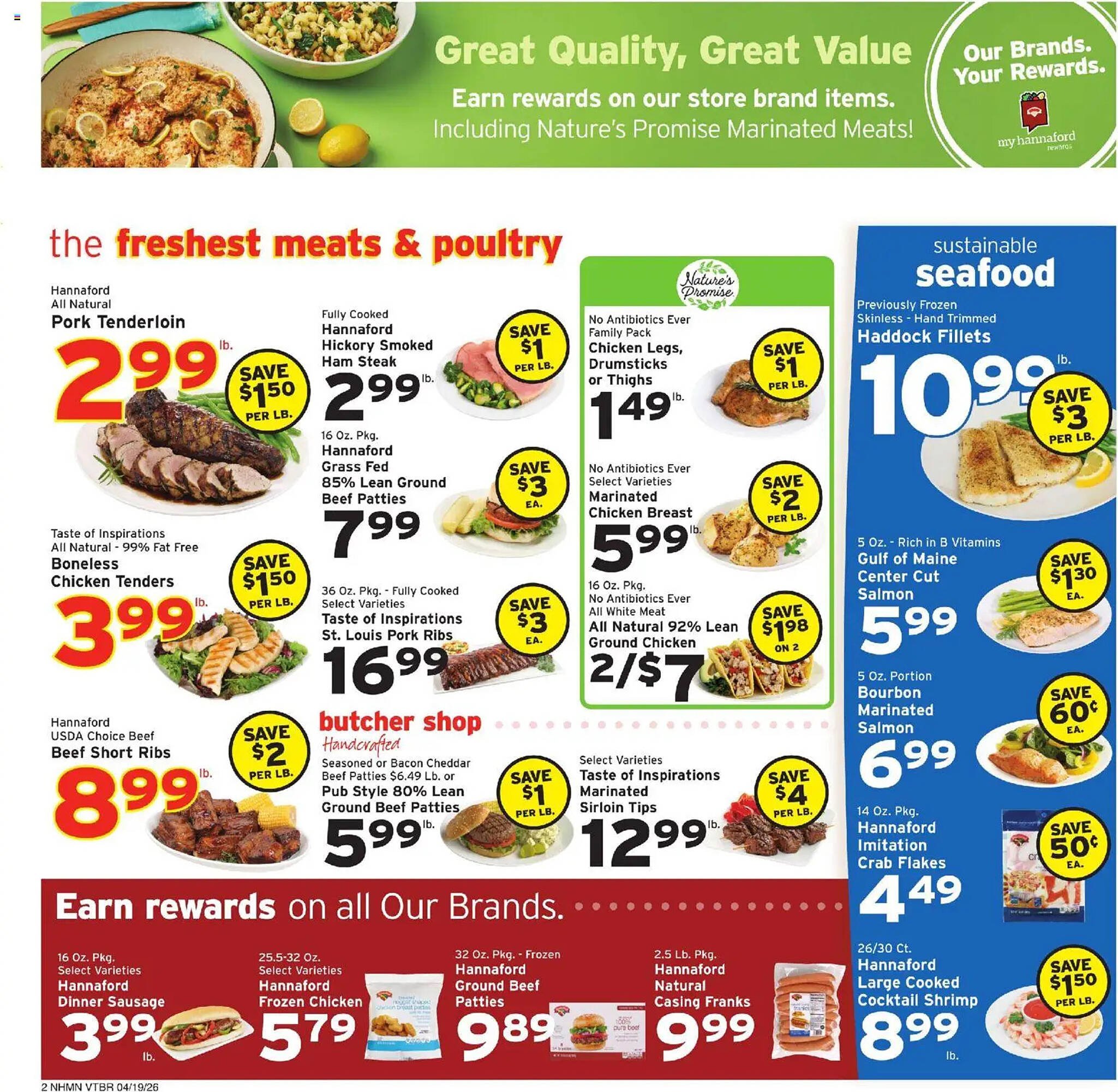 Hannaford flyer