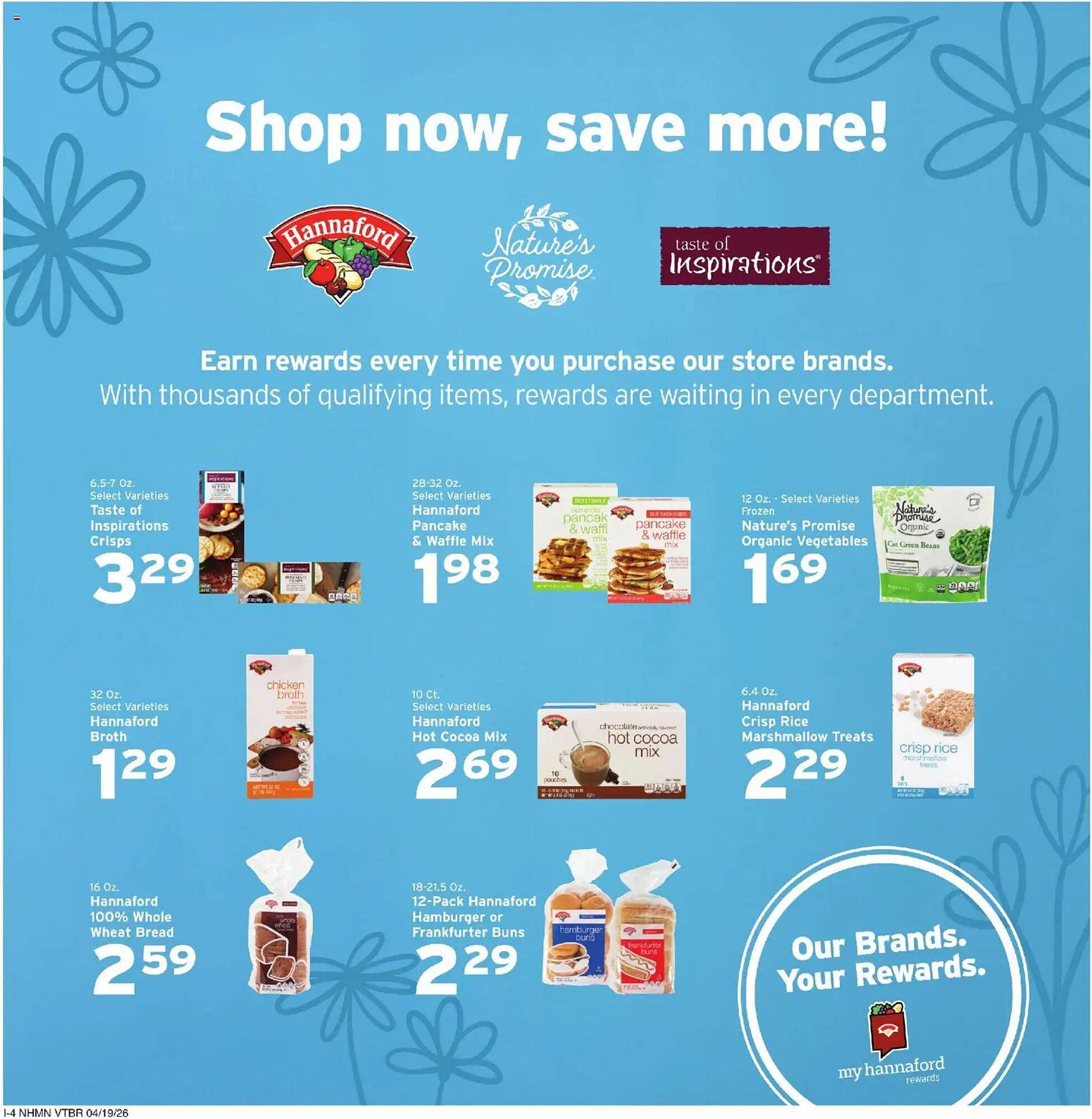 Hannaford flyer