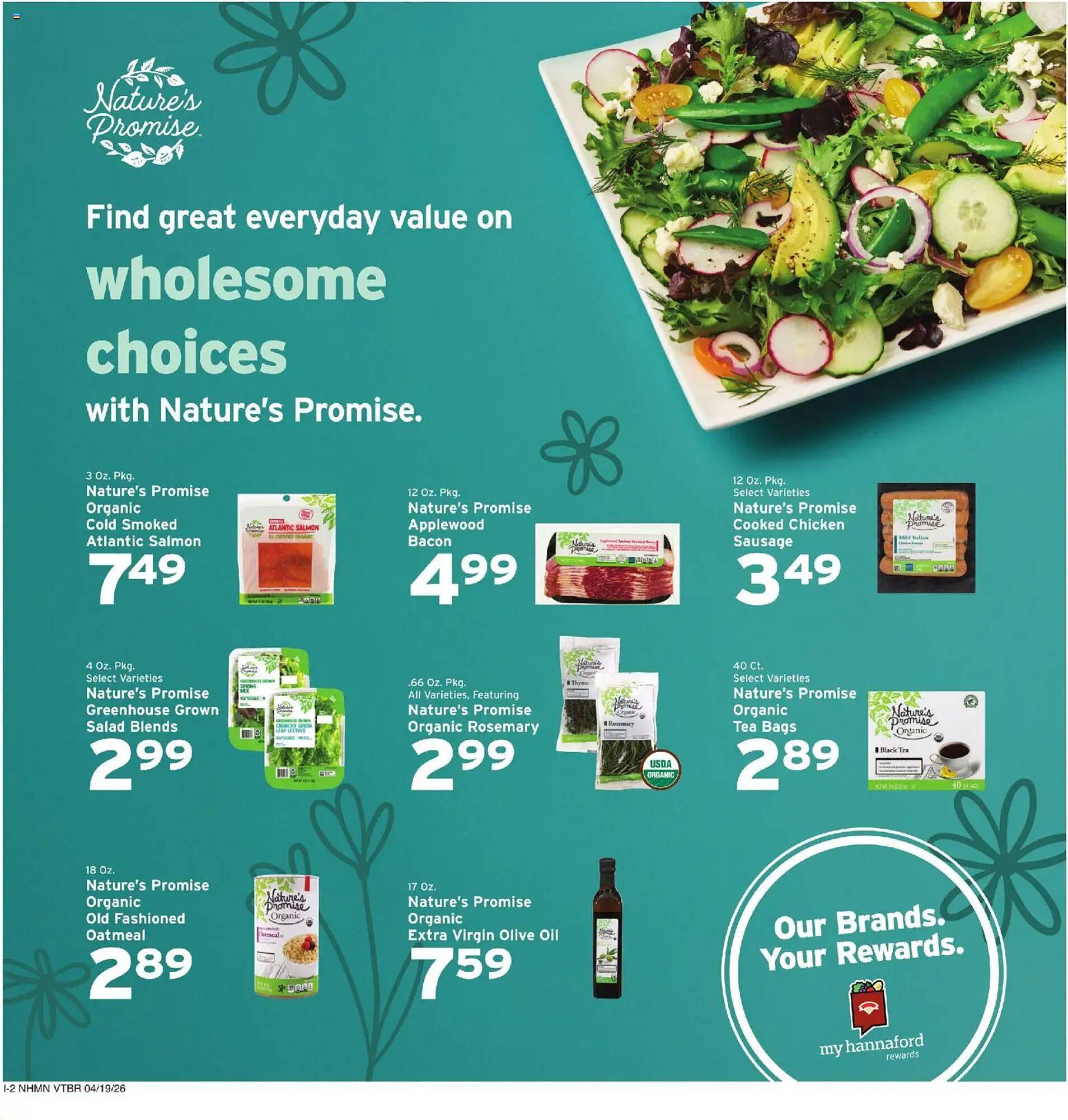 Hannaford flyer