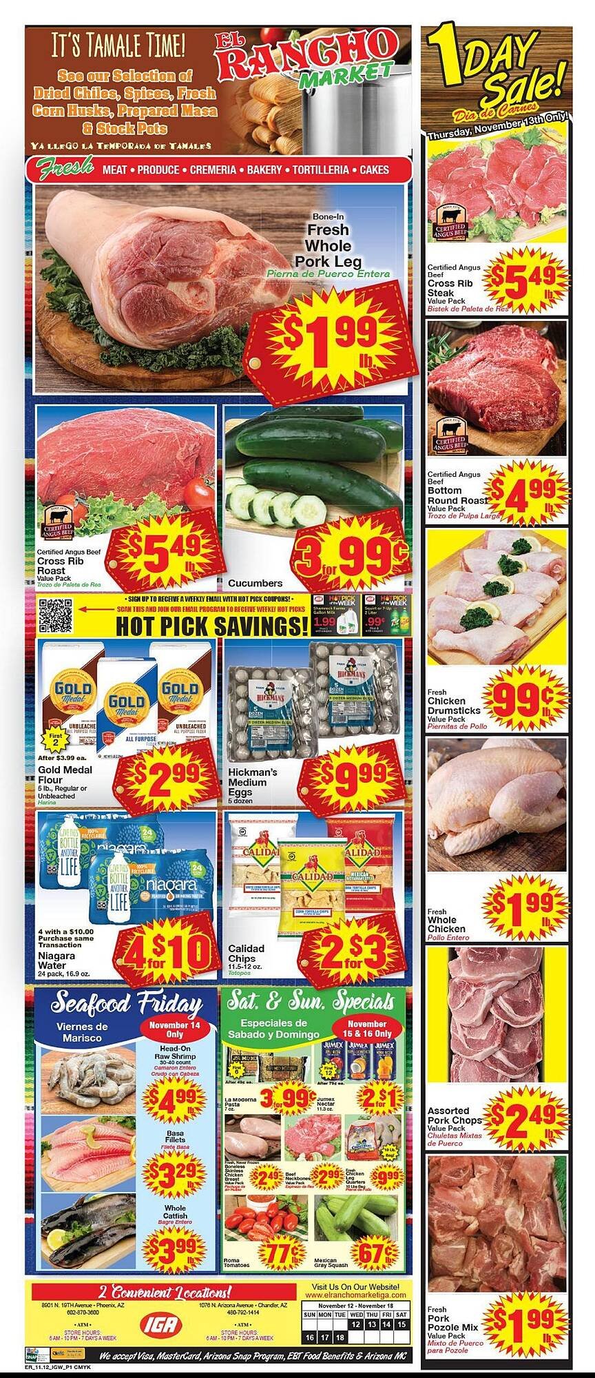 Supermercado El Rancho weekly ad