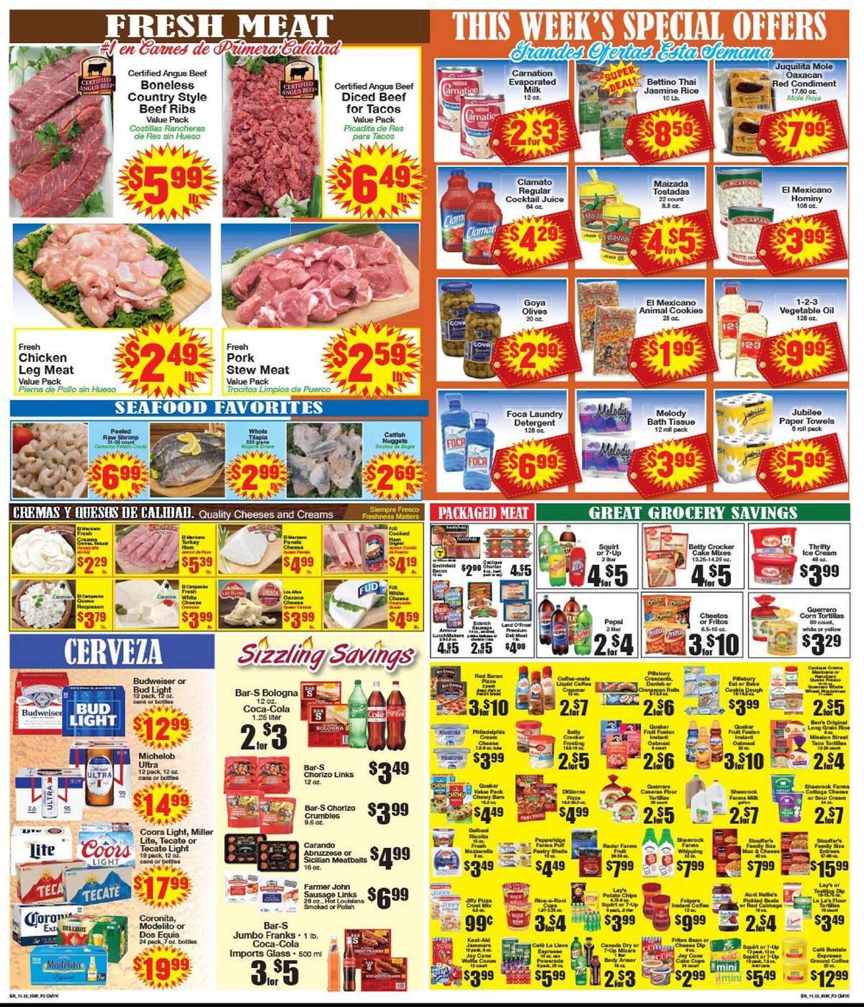 Supermercado El Rancho weekly ad