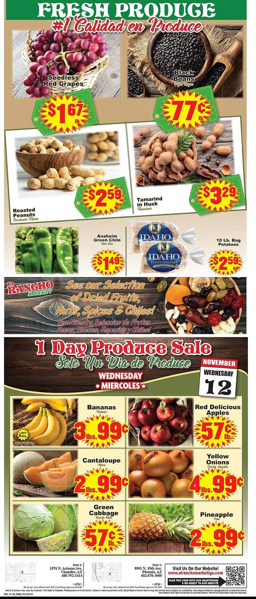 Supermercado El Rancho weekly ad