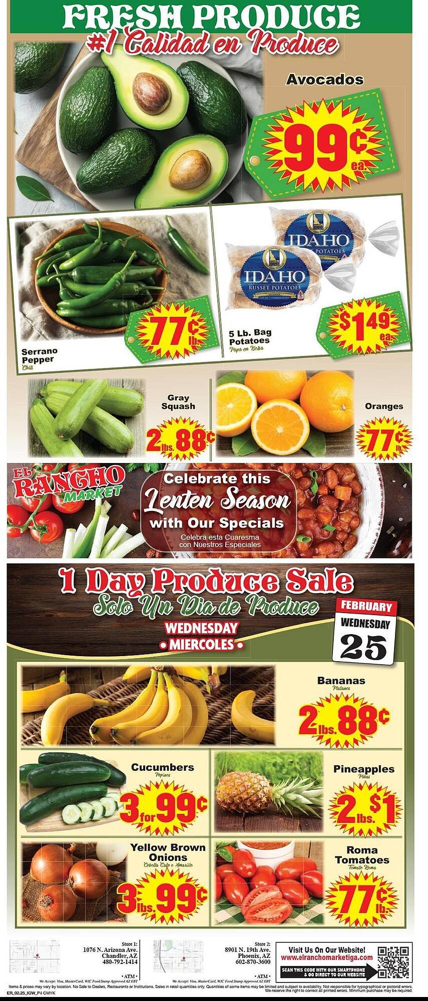 Supermercado El Rancho weekly ad