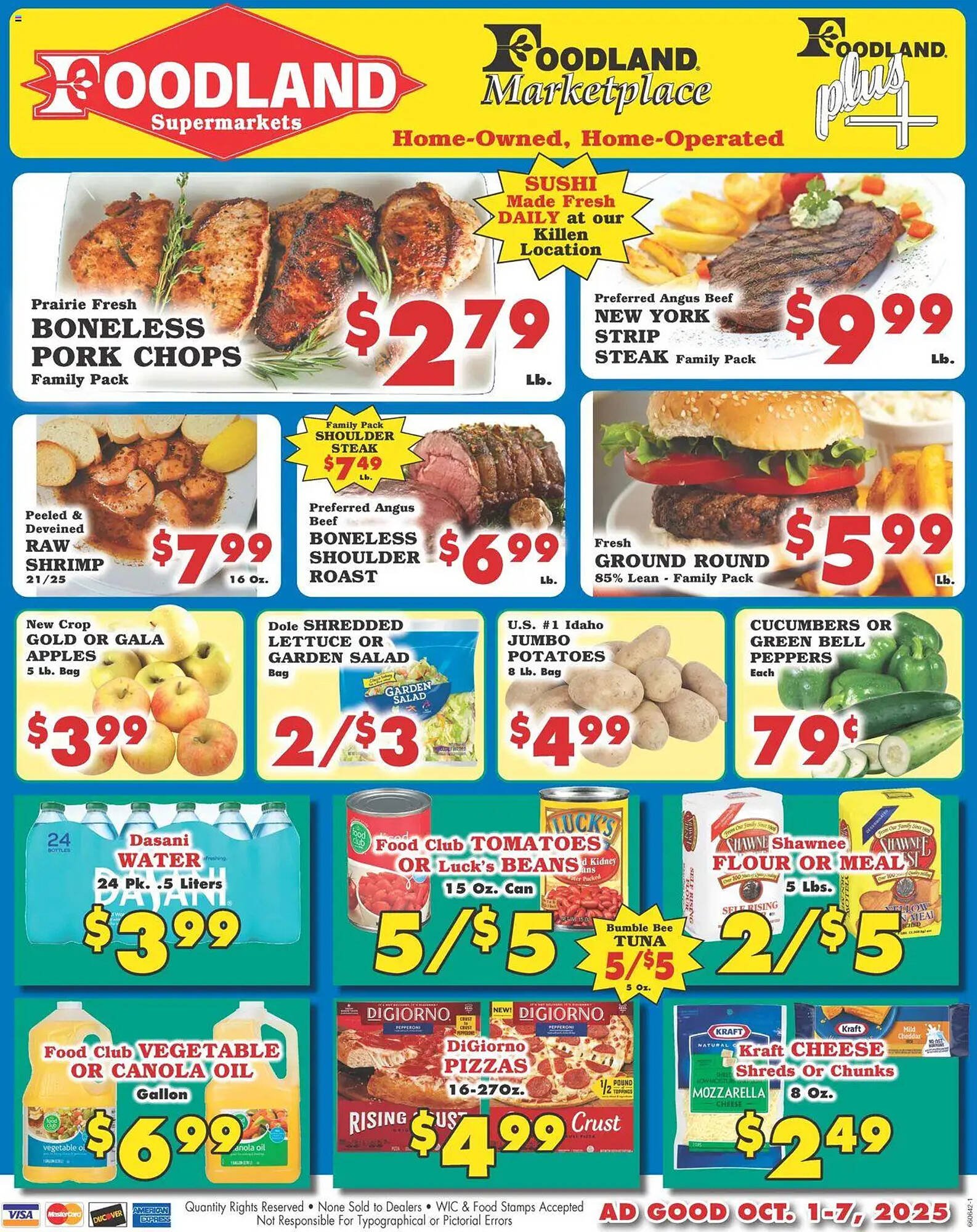 Foodland weekly ad (2025-10-01 - 2025-10-07) | 1