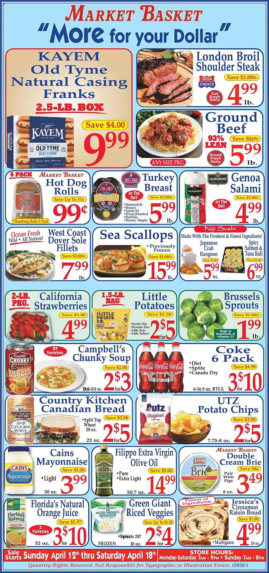 Market Basket weekly ad