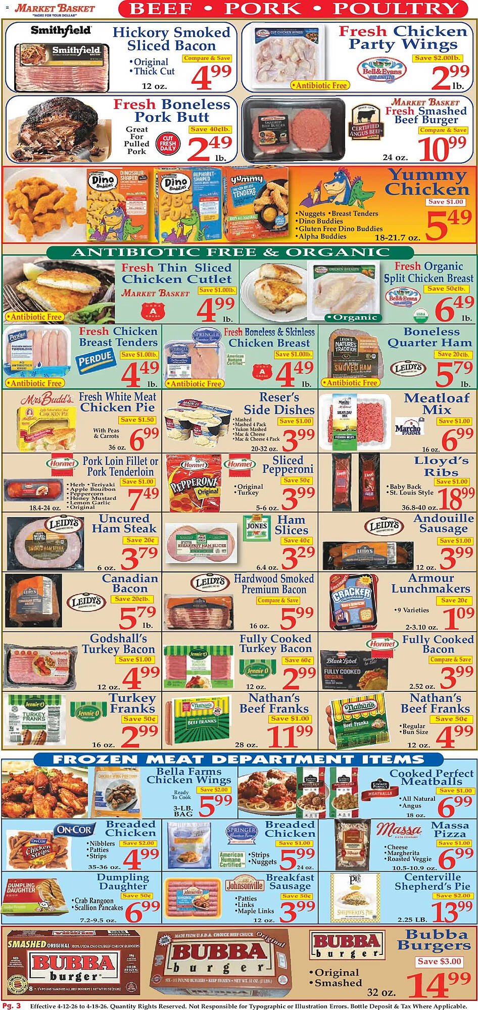 Market Basket weekly ad