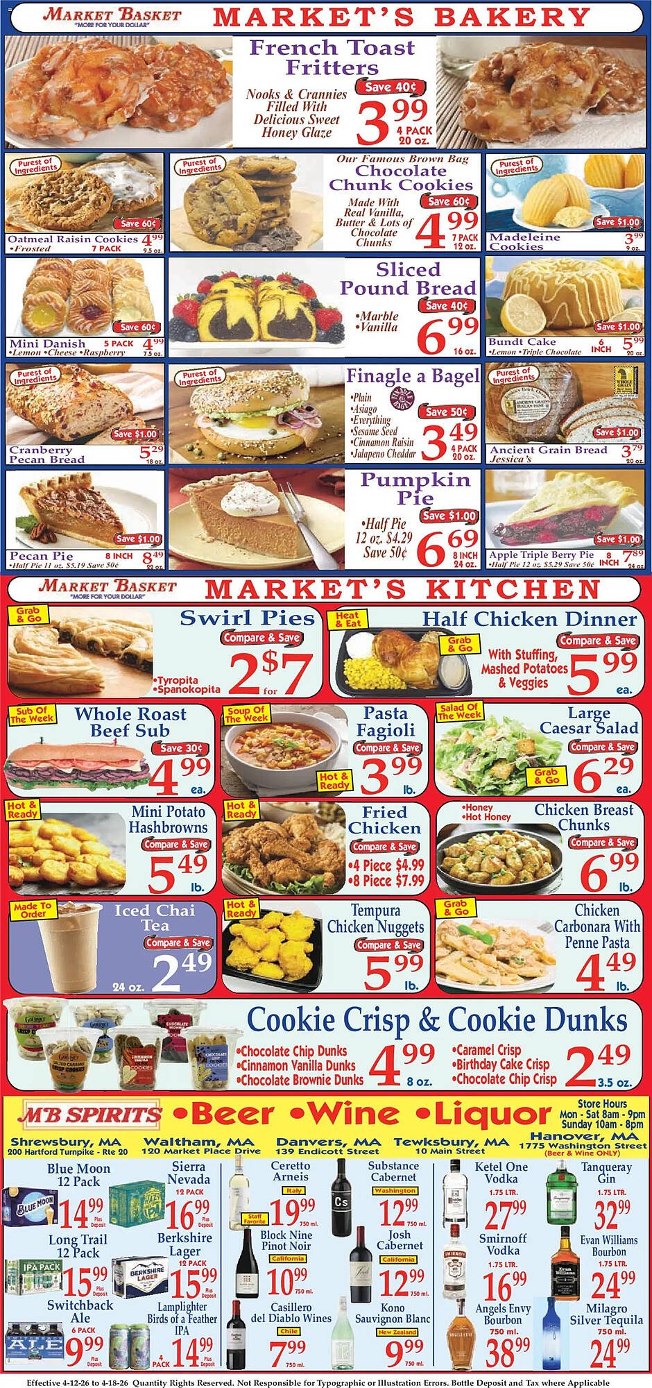 Market Basket weekly ad