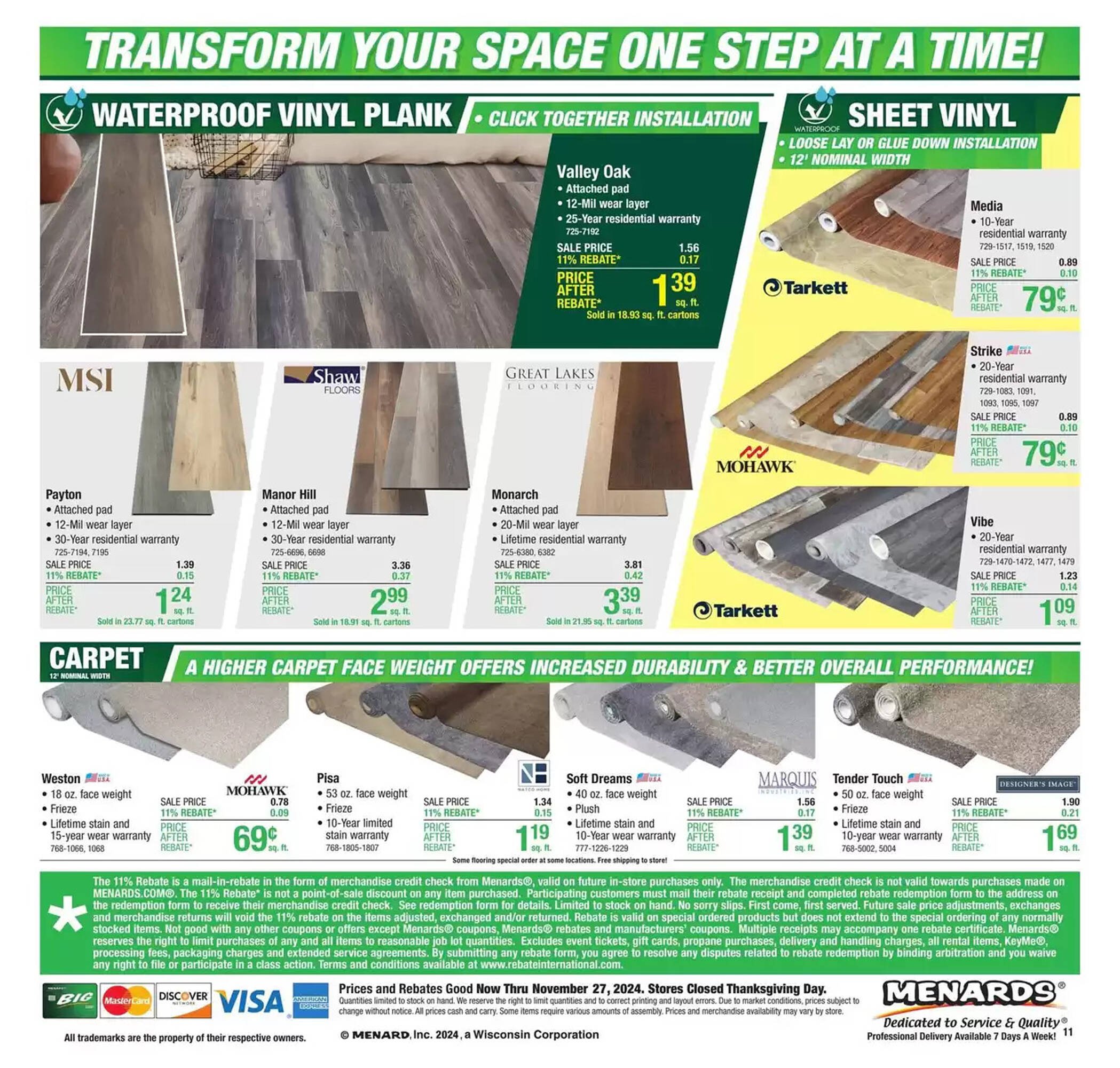 Menards Weekly Ad (2025-11-17 - 2025-11-27) | 17