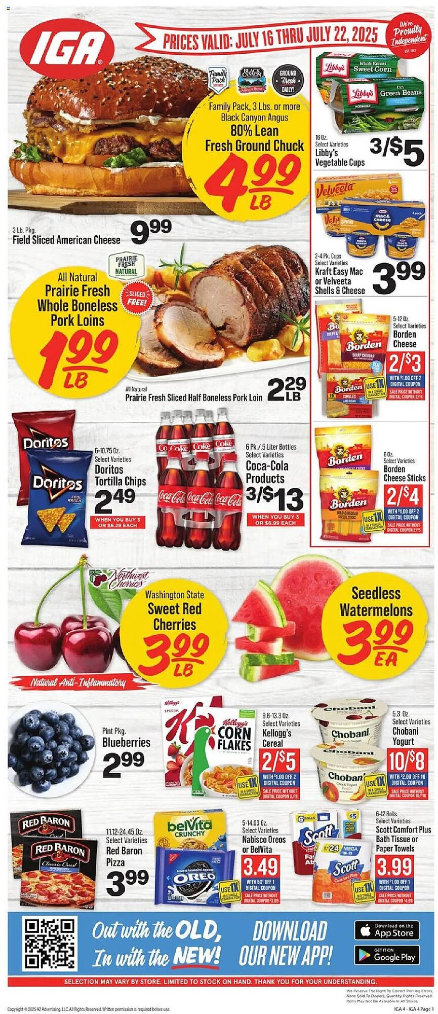 IGA Weekly Ad (2025-07-16 - 2025-07-22) | 1