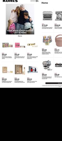 Kohl's weekly ad