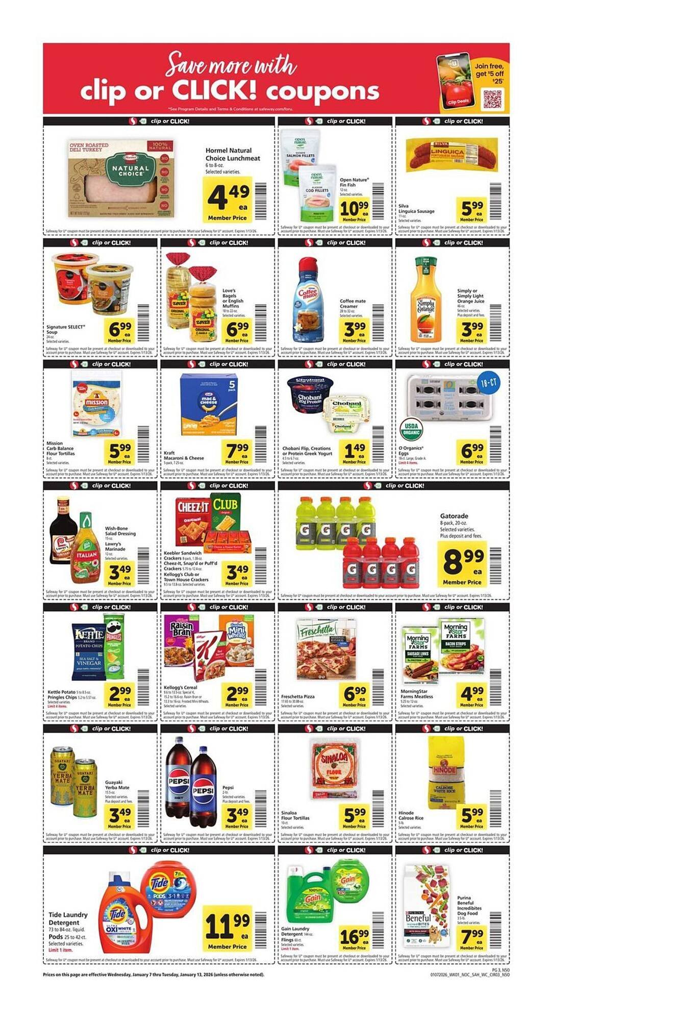 Safeway weekly ad