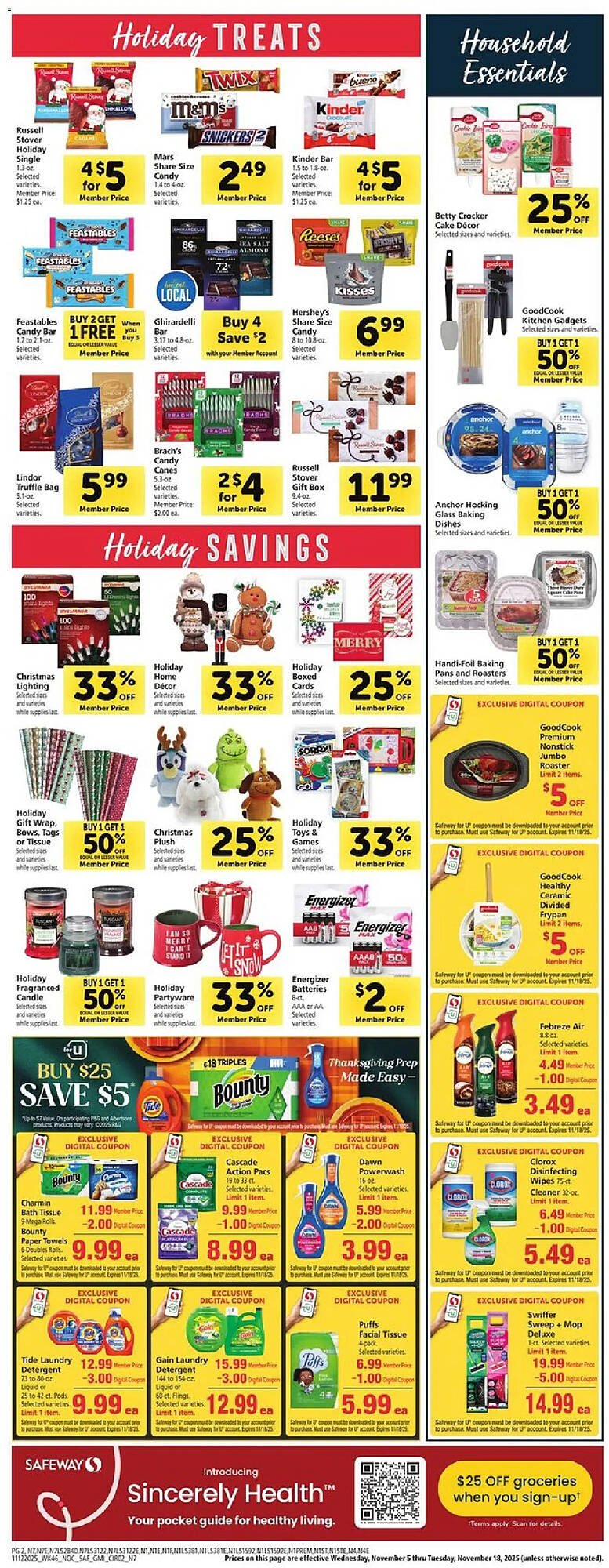 Safeway weekly ad (2025-11-12 - 2025-11-18) | 11