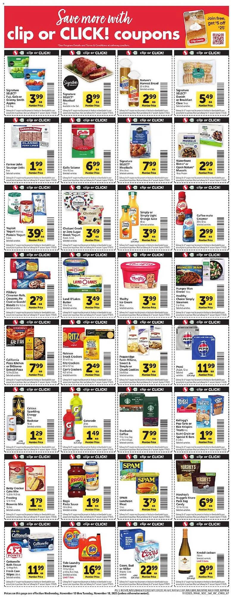 Safeway weekly ad (2025-11-12 - 2025-11-18) | 3