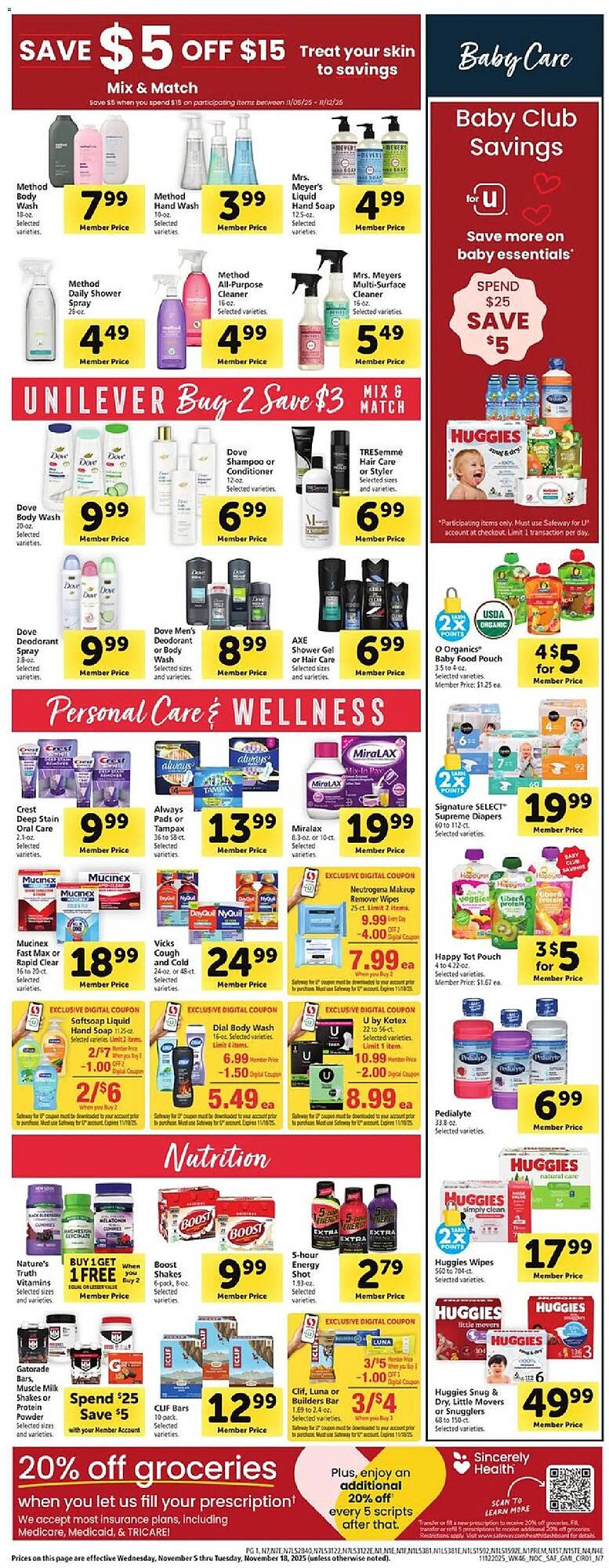 Safeway weekly ad (2025-11-12 - 2025-11-18) | 10